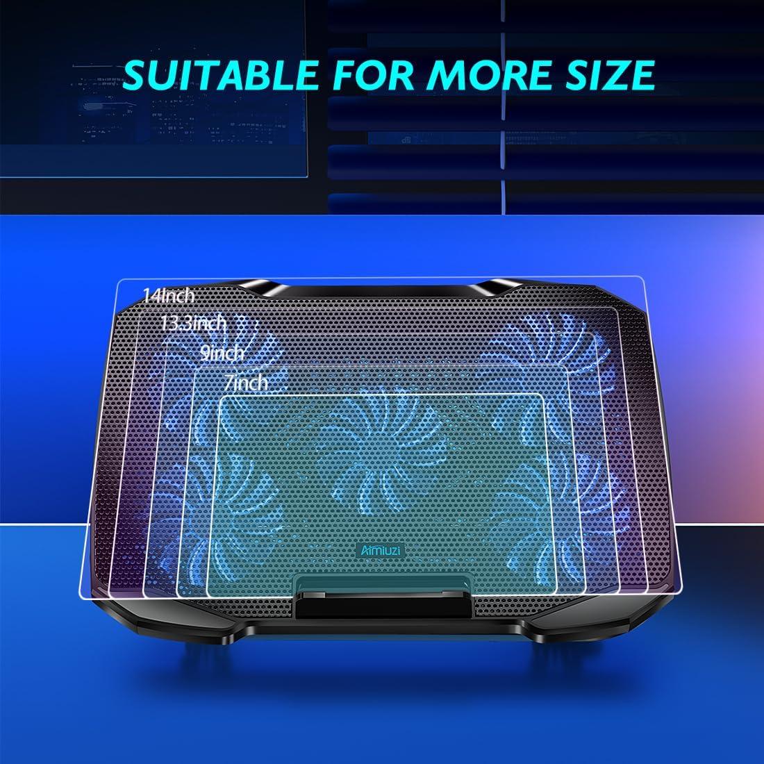 Soporte de Enfriamiento para Laptop AIMIUZI F2PLUS 5 Ventiladores