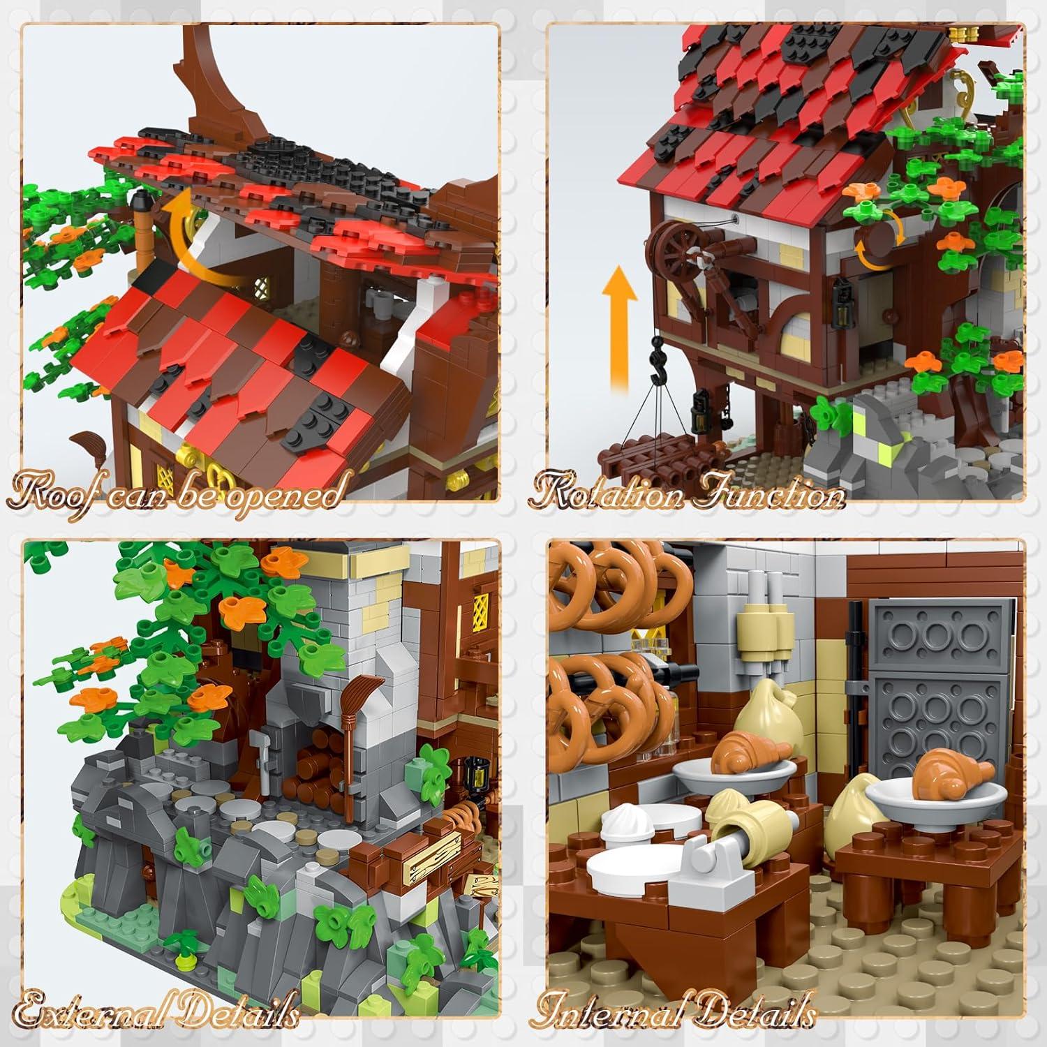 JMBricklayer Casa Medieval 30111 Bloques 1.93 kg
