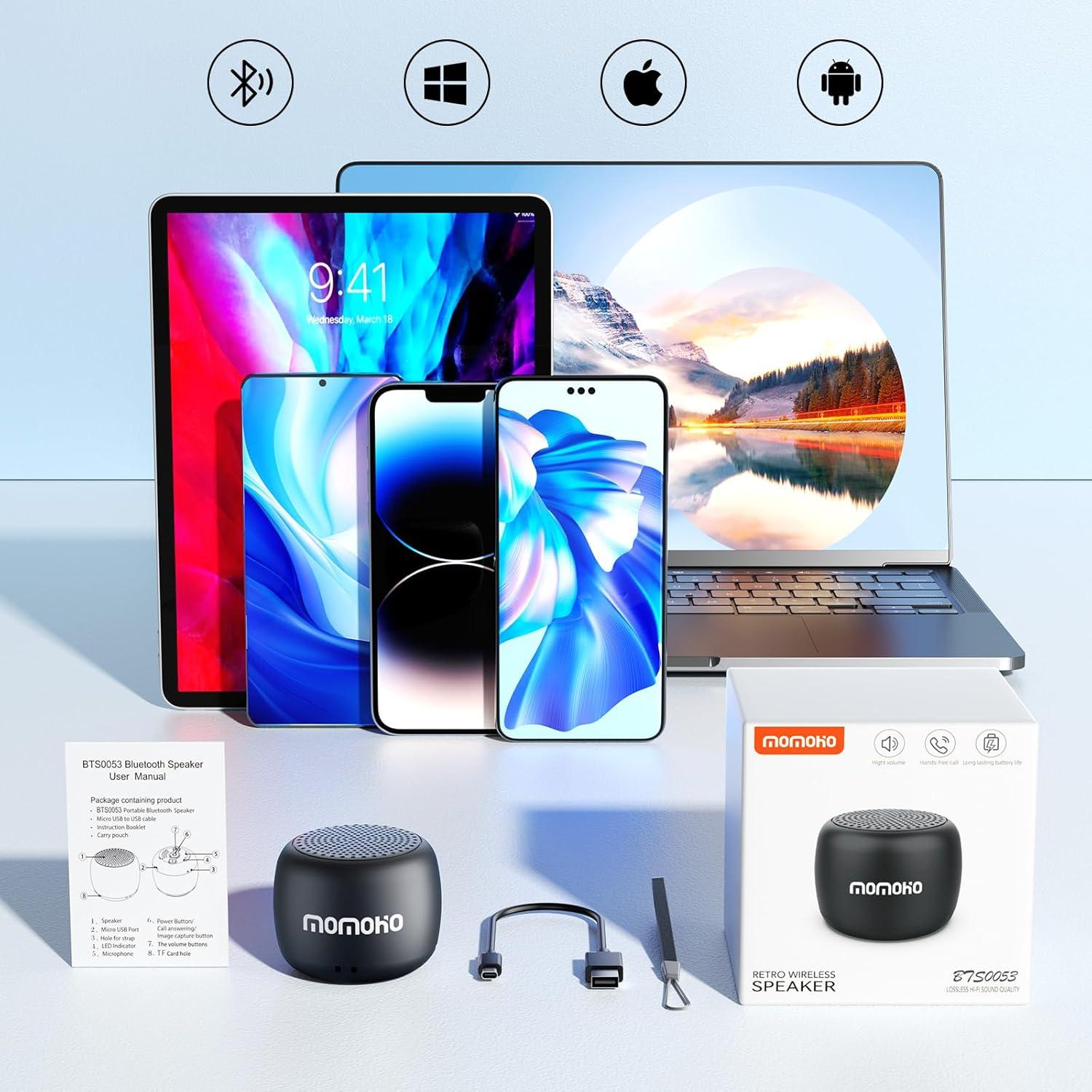 Altavoz Bluetooth Portátil Dongguan BTS0053, Sonido HD, Resistente al Agua