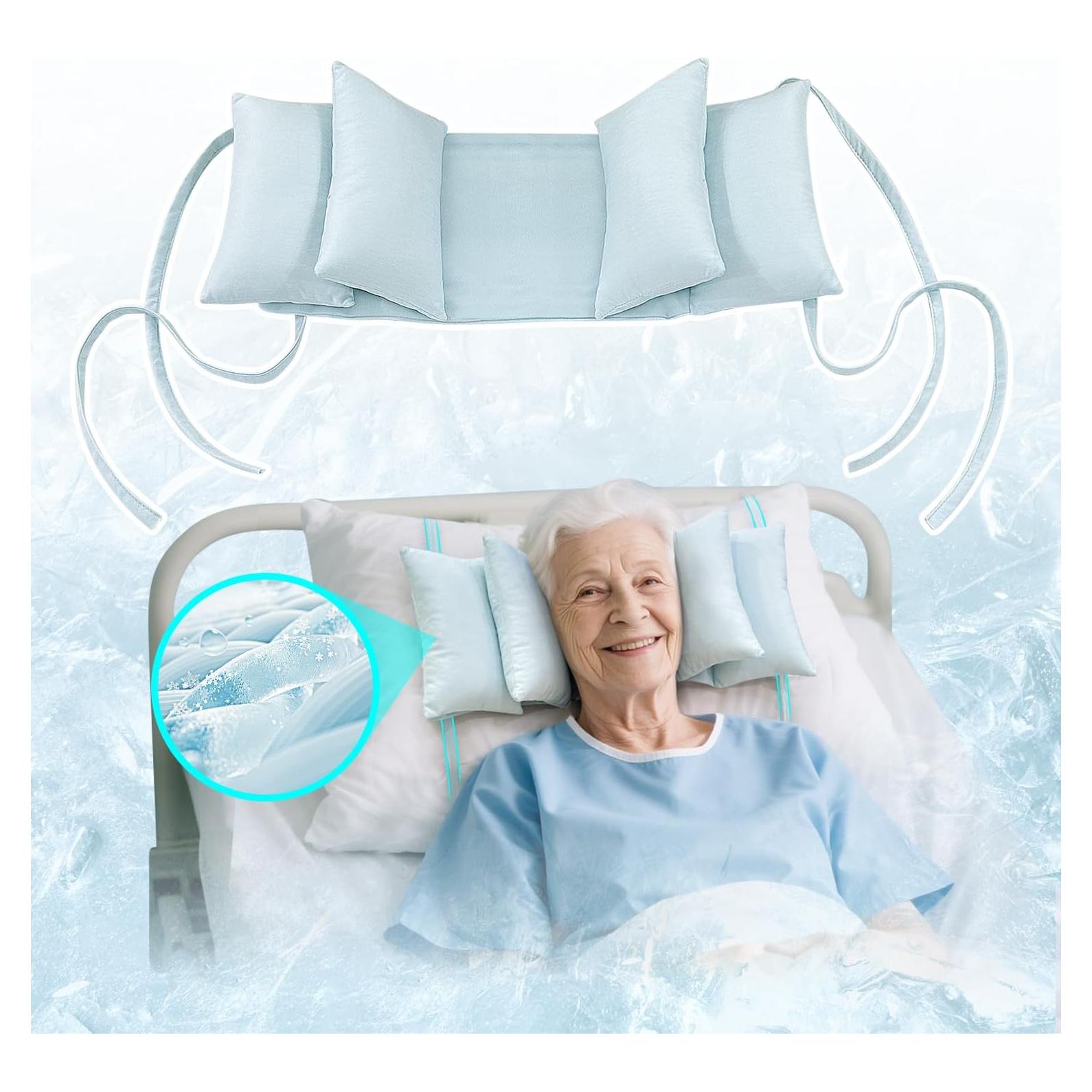 Cojín Estabilizador de Cabeza Refrigerante Mistuki 20x16cm