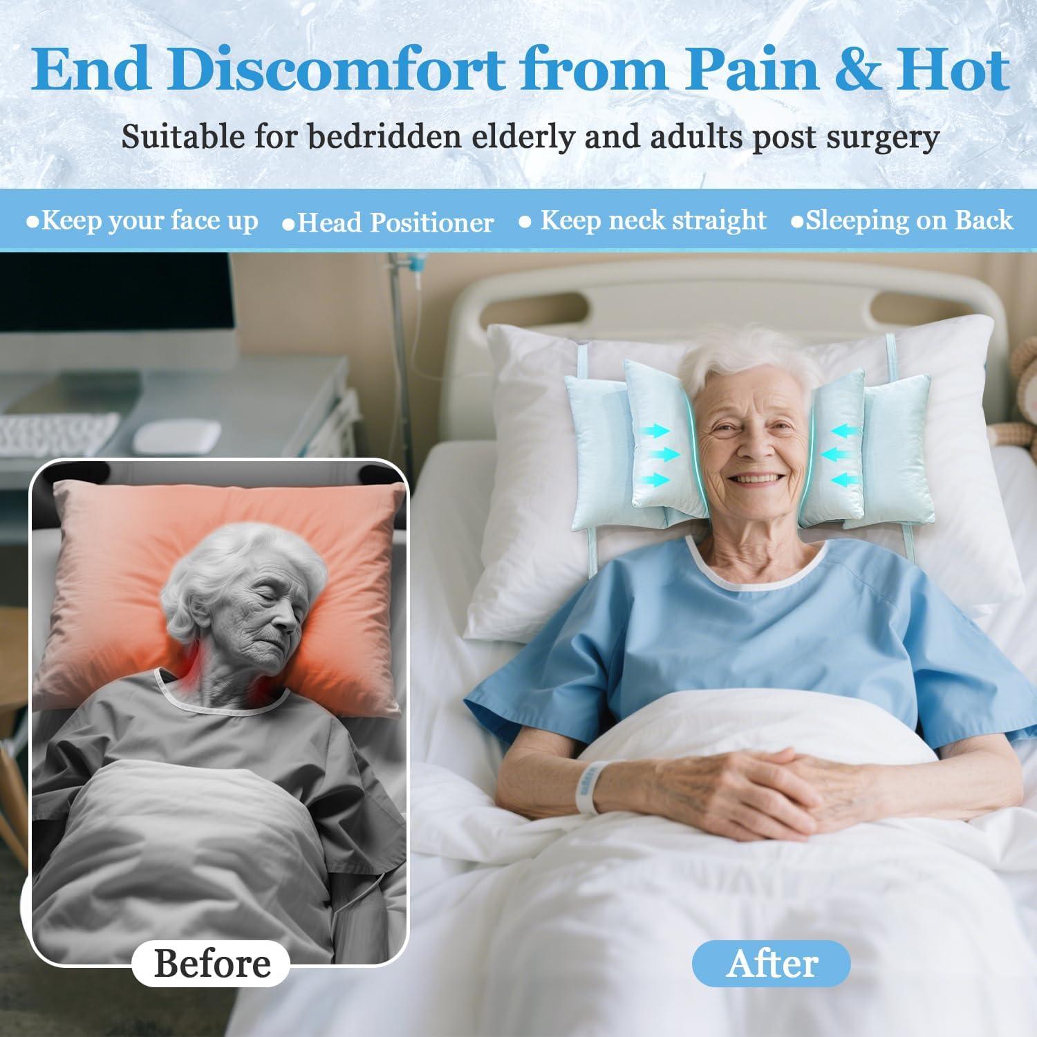 Cojín Estabilizador de Cabeza Refrigerante Mistuki 20x16cm