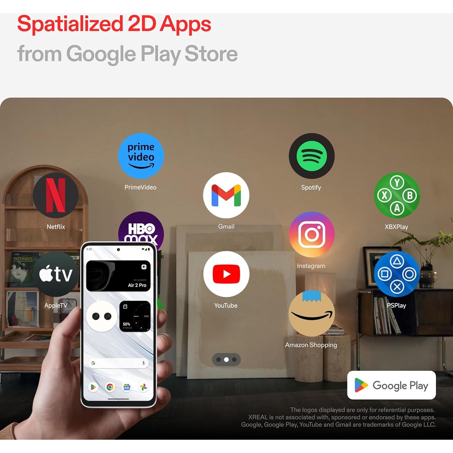 Gafas AR XREAL Beam Pro 6G+128G Android 14 FHD 1080p