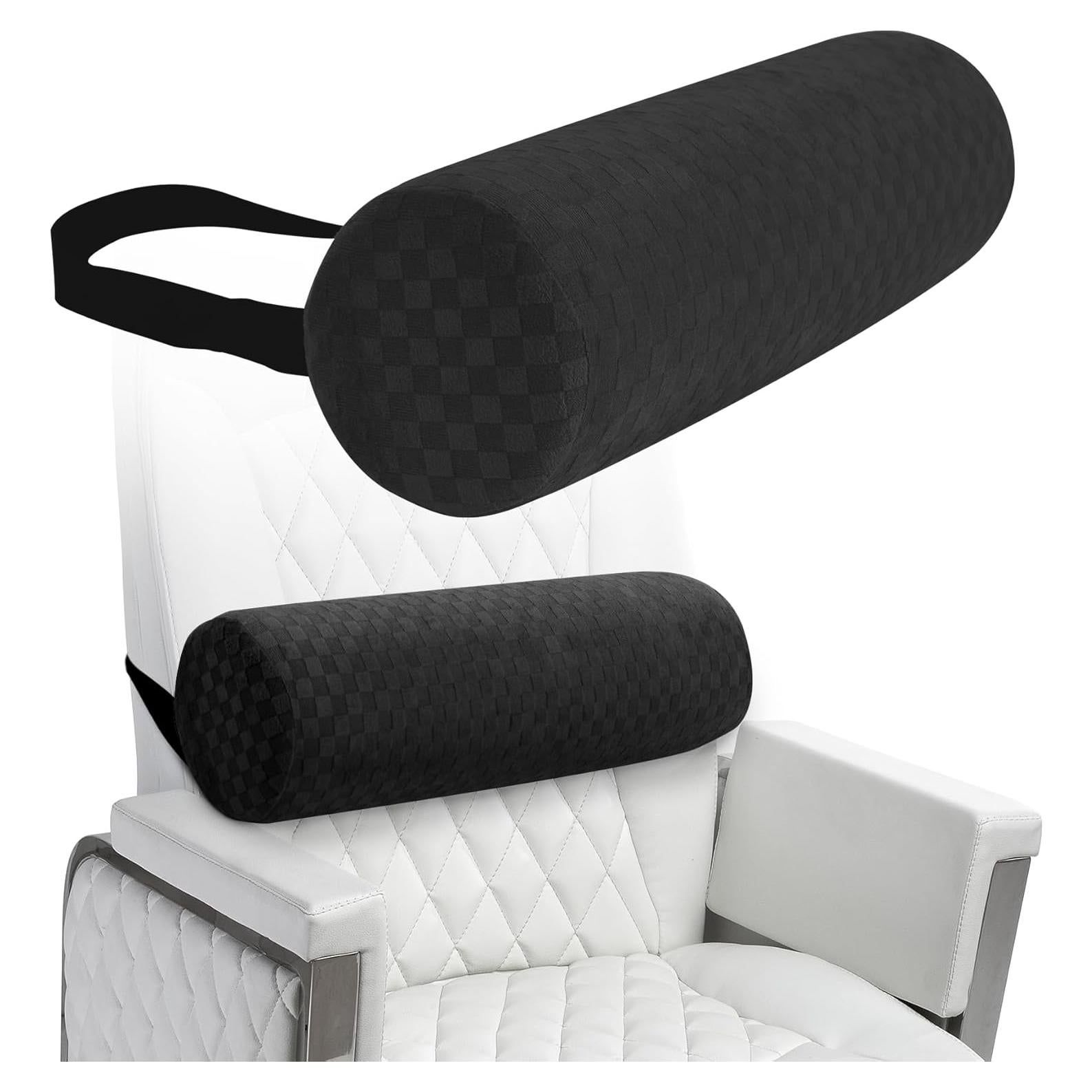 Almohada de Rollo Lumbar Coceyese 38.1x10.9 cm Negro