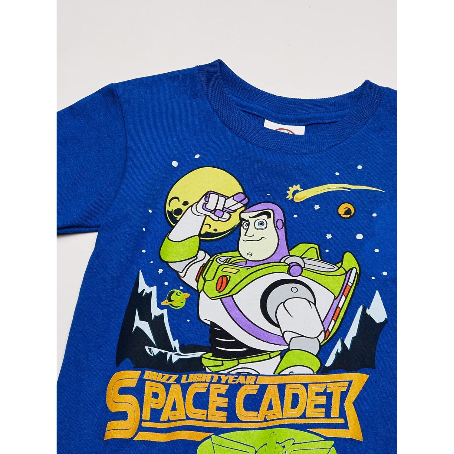 Camisetas de Manga Corta Disney Toy Story 3-Pack Niños