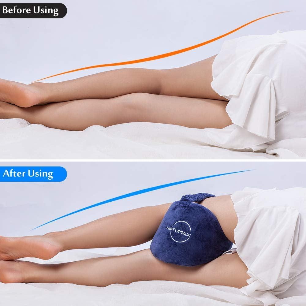 Almohada para Rodilla NATUMAX Espuma de Memoria Azul
