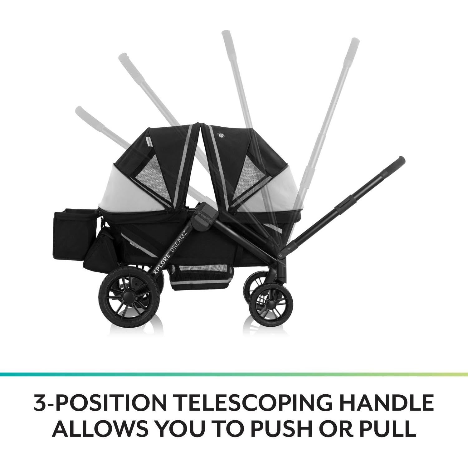 Carro de Paseo Evenflo Pivot Xplore Dreamz con Cuna