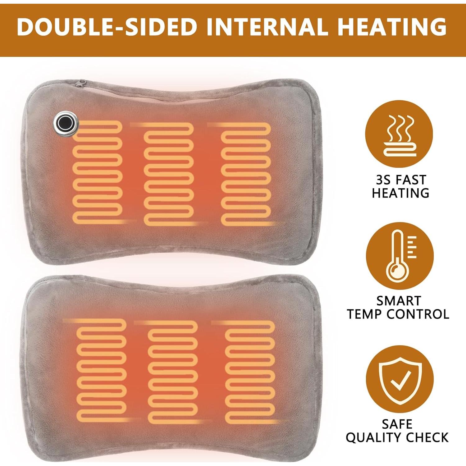 Calentadores de Manos Recargables VanSmaGo 10000mAh Doble Cara