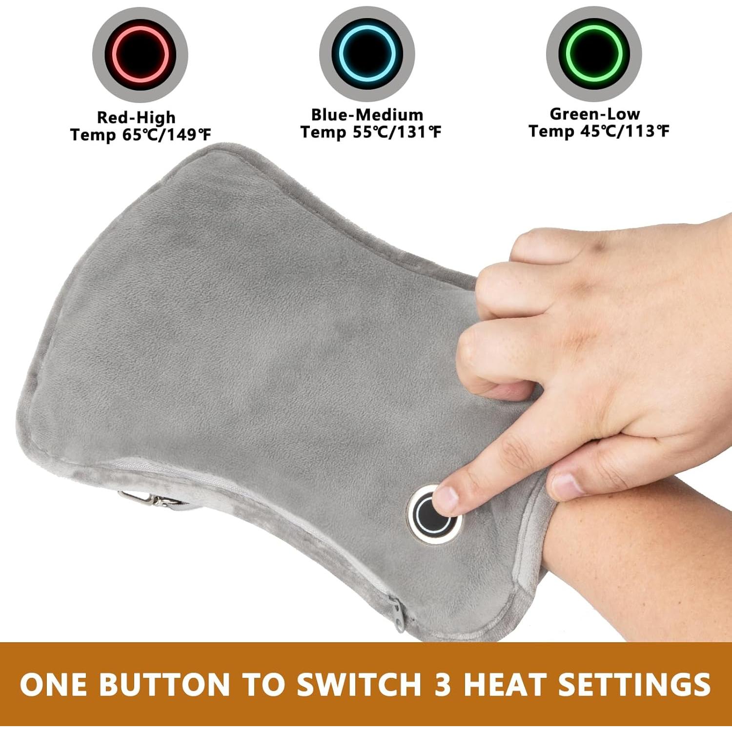 Calentadores de Manos Recargables VanSmaGo 10000mAh Doble Cara