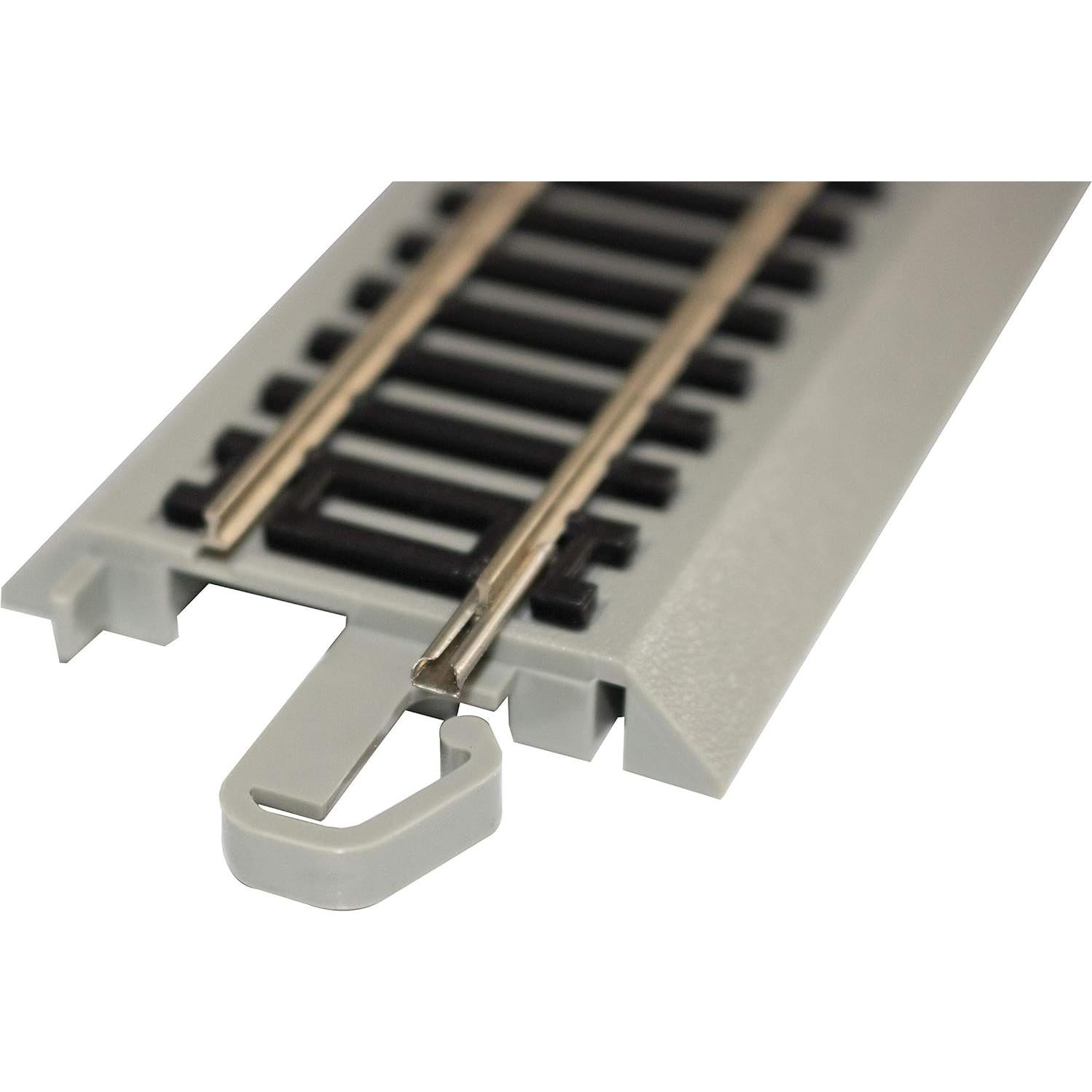 Bachmann Pista Curva E-Z Track 55,88 cm Riel Níquel HO