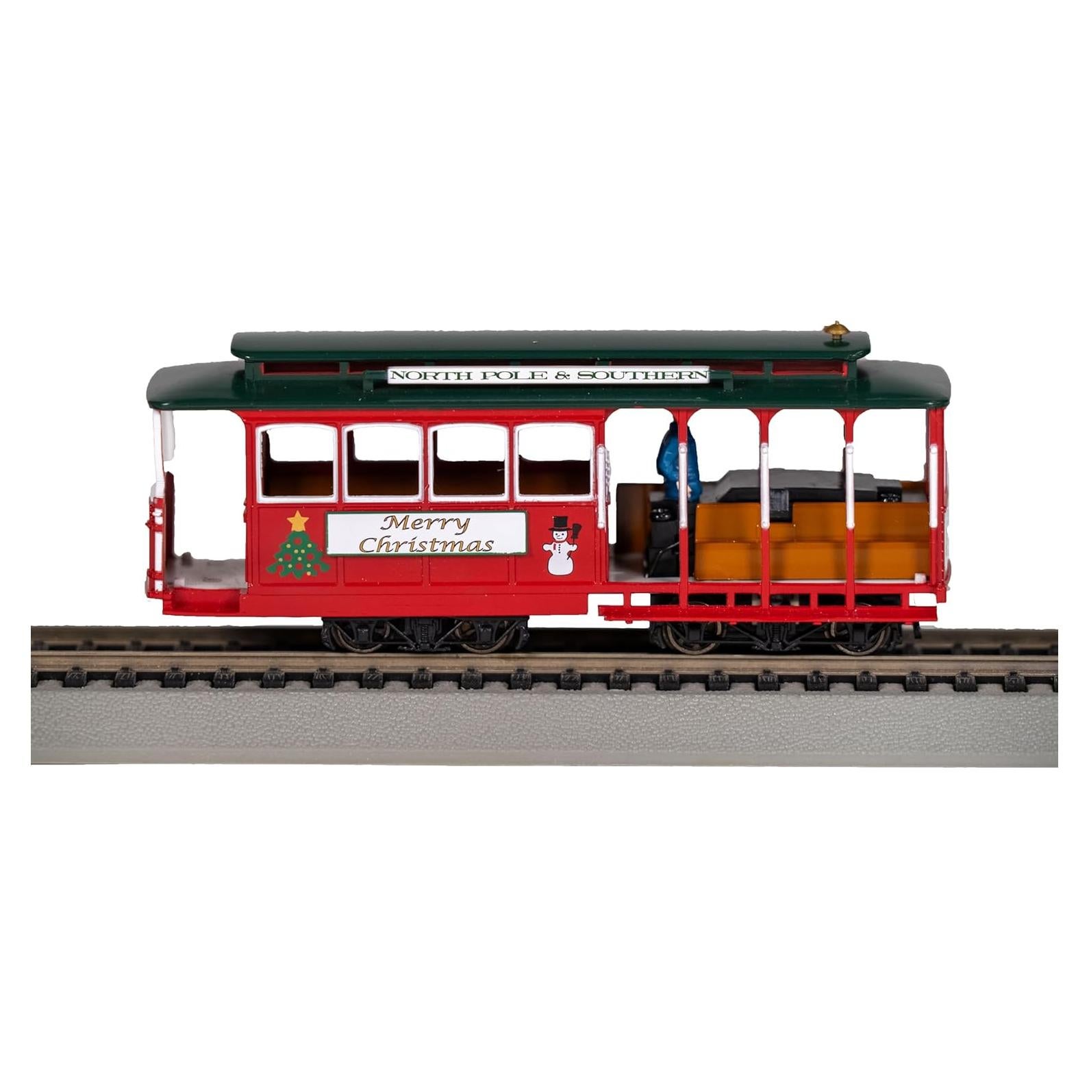 Tranvía Bachmann HO Amarillo y Rojo Motorizado 1:87