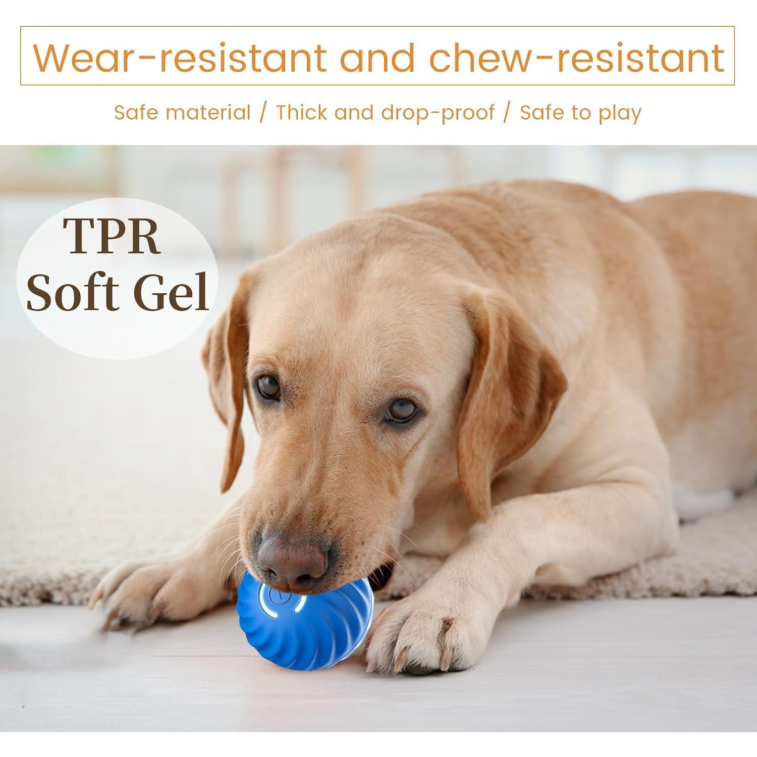 Bola Interactiva para Perros PAKEISI R1434-FE Azul Recargable