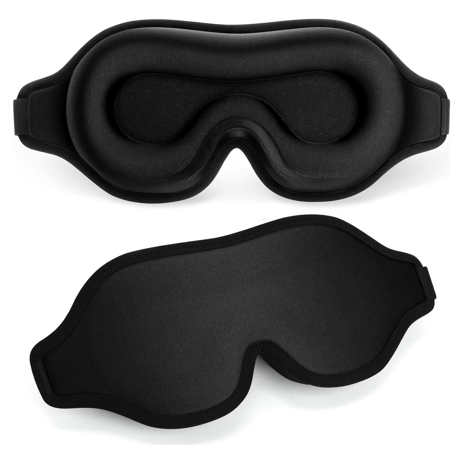 Máscara de Ojos FlyCoco 3D Contorneada Blackout Ajustable