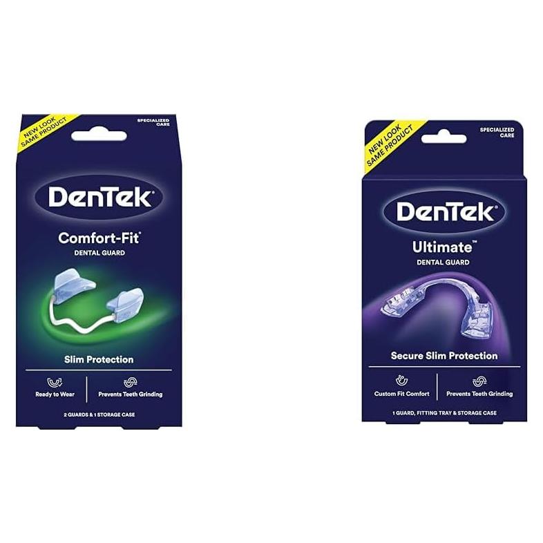 Kit de Guardias Dentales DenTek Comfort-Fit y Ultimate 2 Unidades
