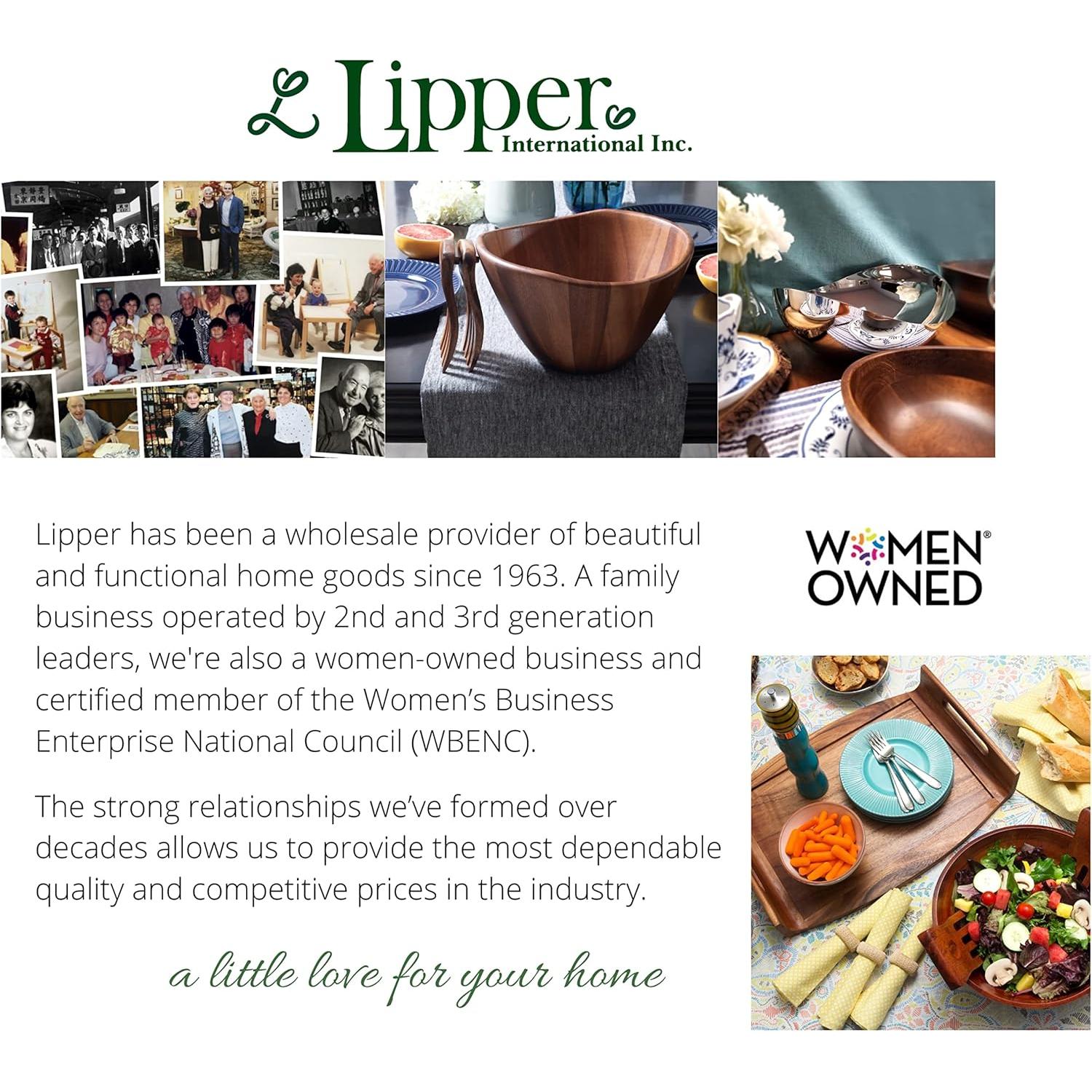 Gira mesa de cocina Lipper International 25.4 cm Acacia