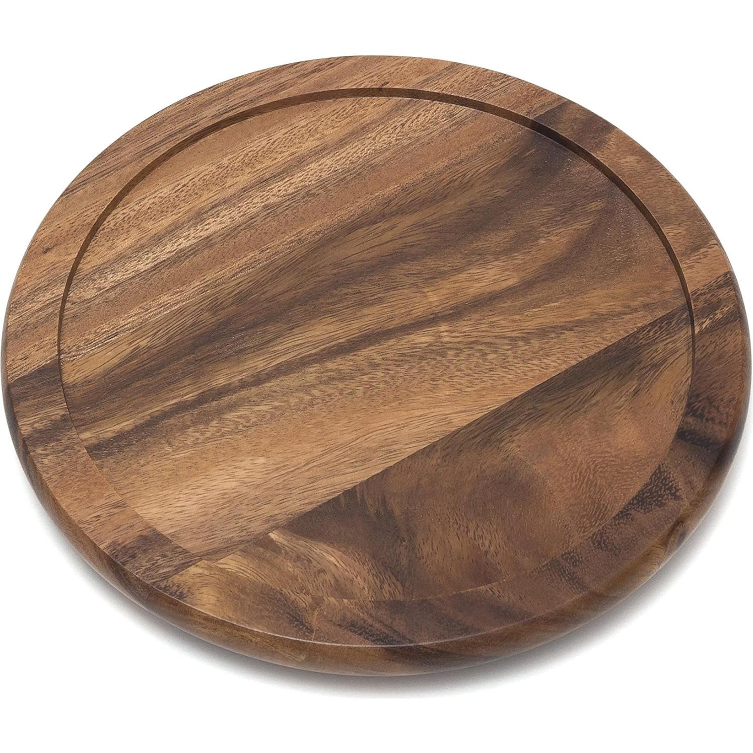 Gira mesa de cocina Lipper International 25.4 cm Acacia