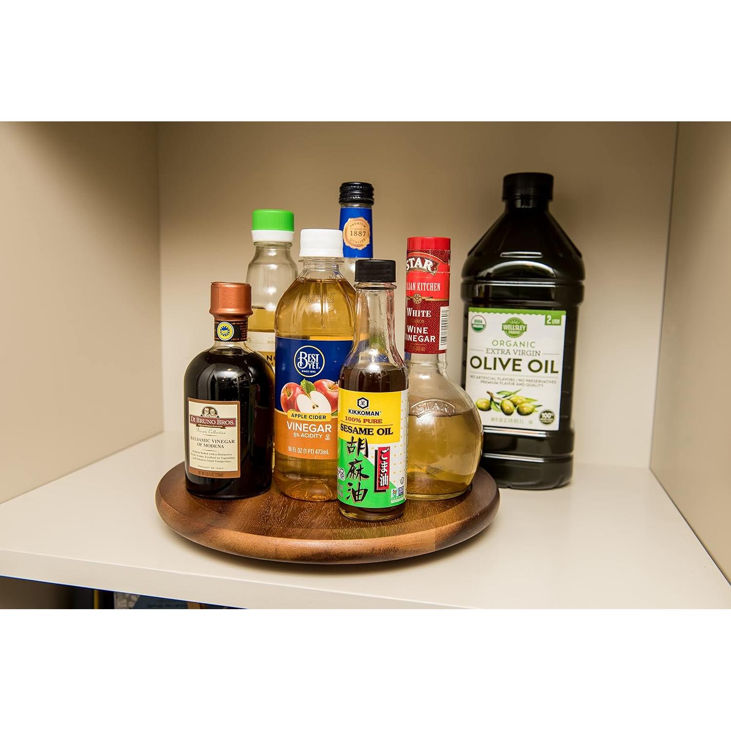 Gira mesa de cocina Lipper International 25.4 cm Acacia