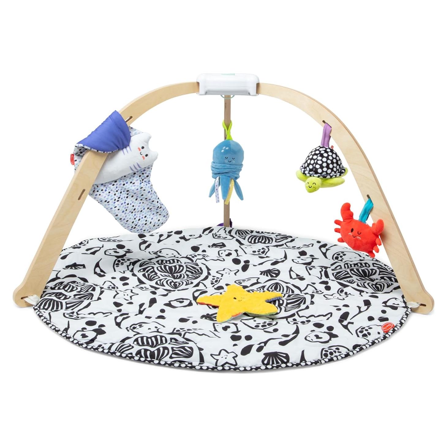 Gimnasio de Juego de Madera Melissa & Doug 5 Juguetes 0-9 Meses