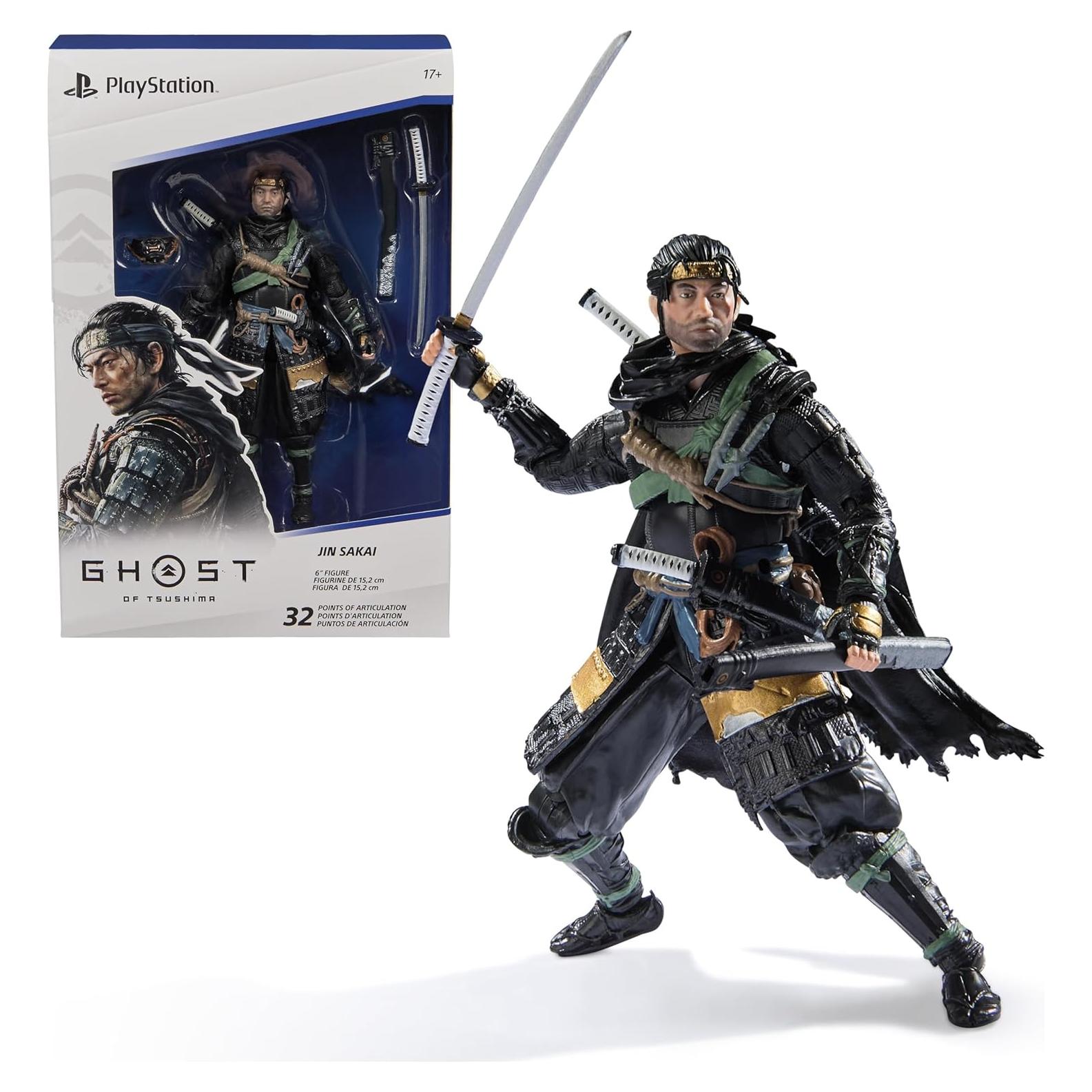 Figura de Acción Samurai Jin Sakai 15,24 cm PlayStation