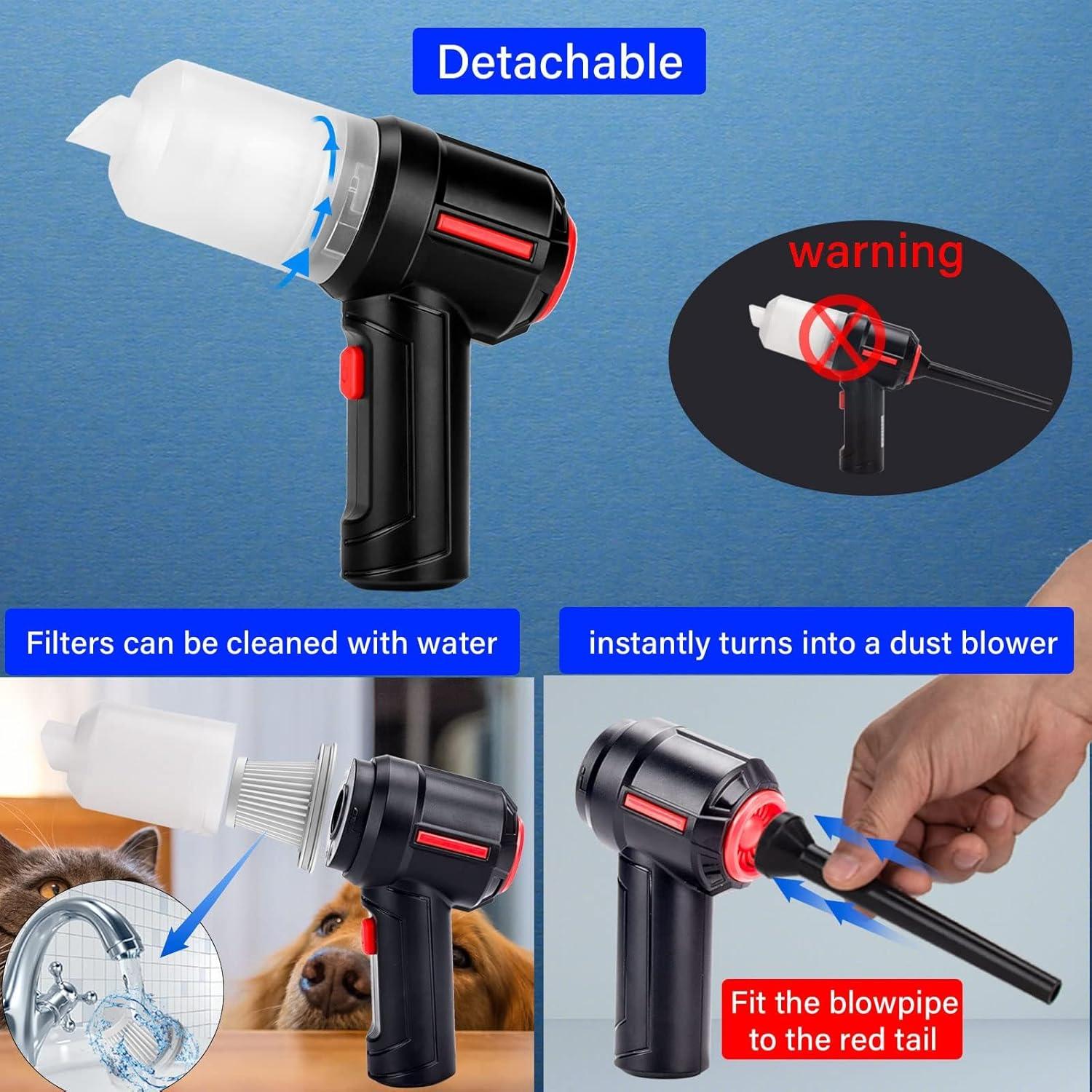 Aspiradora de Aire Inalámbrica Meudeen Aire-01 para Teclados