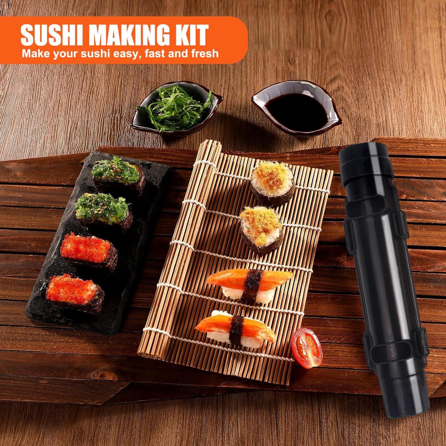Kit de Hacer Sushi SmileTools - Estera, Bazooka y Brocha