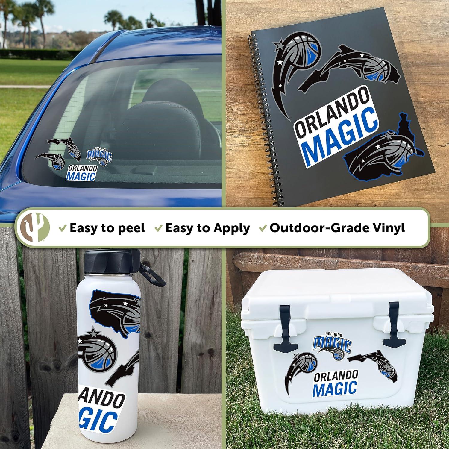 Calcomanía Orlando Magic Desert Cactus Vinilo Adhesivo