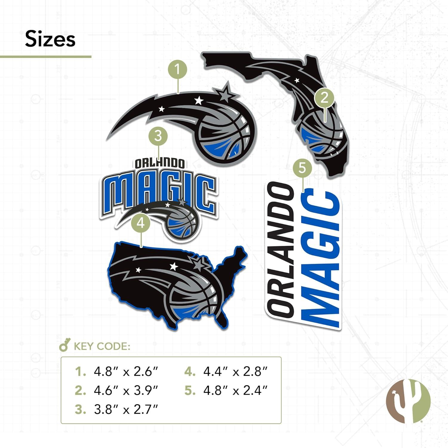 Calcomanía Orlando Magic Desert Cactus Vinilo Adhesivo