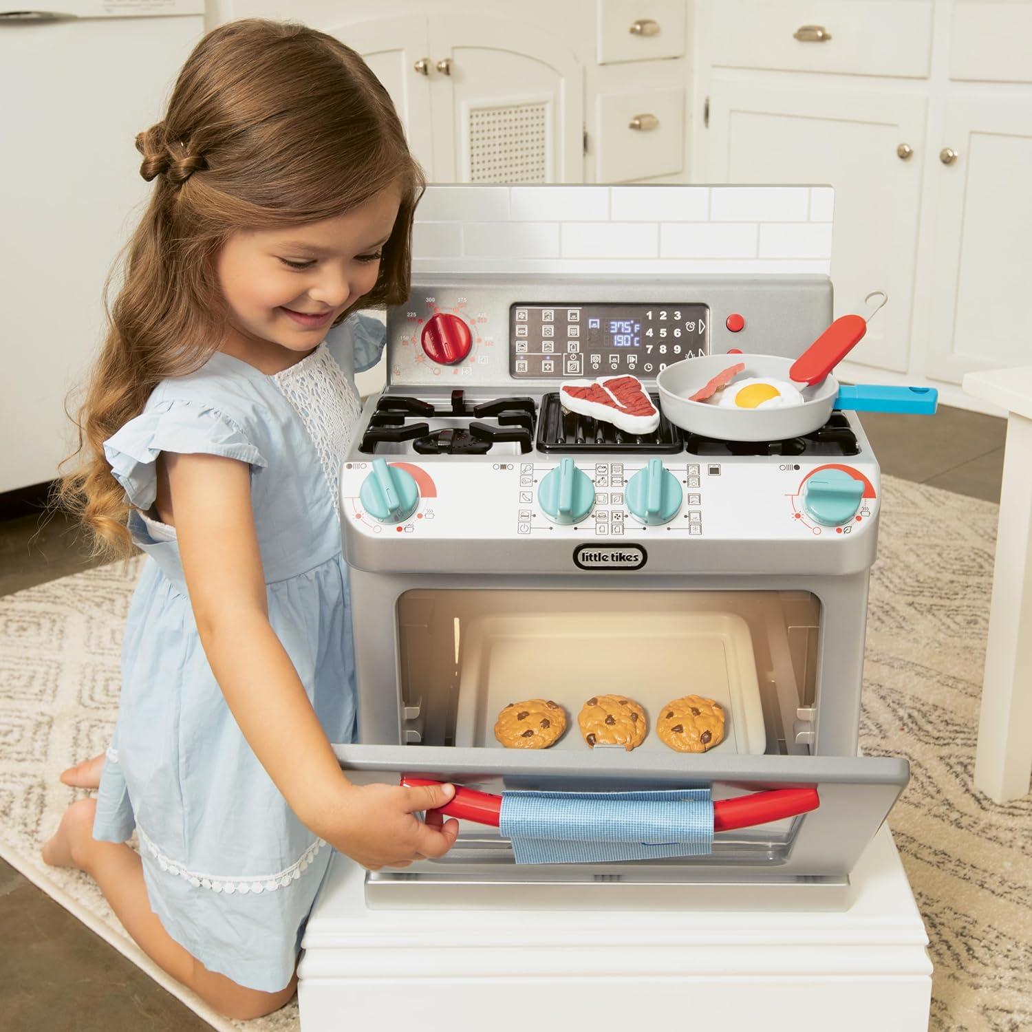Horno de Juguete Pequeños Tikes con 11 Accesorios Realistas