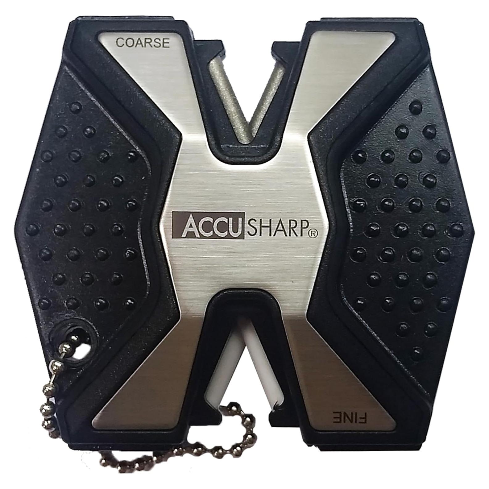 Afilador de cuchillos AccuSharp Diamond Pro 2 pasos negro