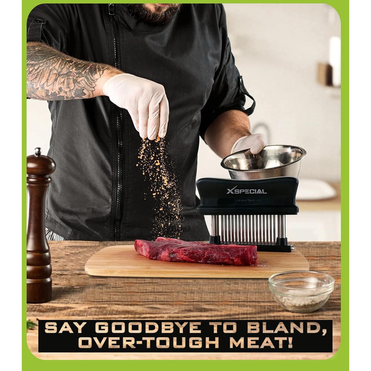 Aplanador de Carne 48 Cuchillas XSpecial Acero Inoxidable