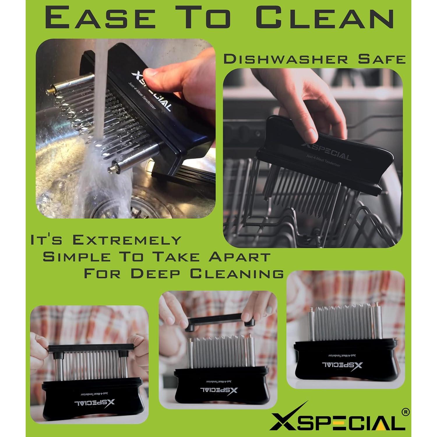 Aplanador de Carne 48 Cuchillas XSpecial Acero Inoxidable