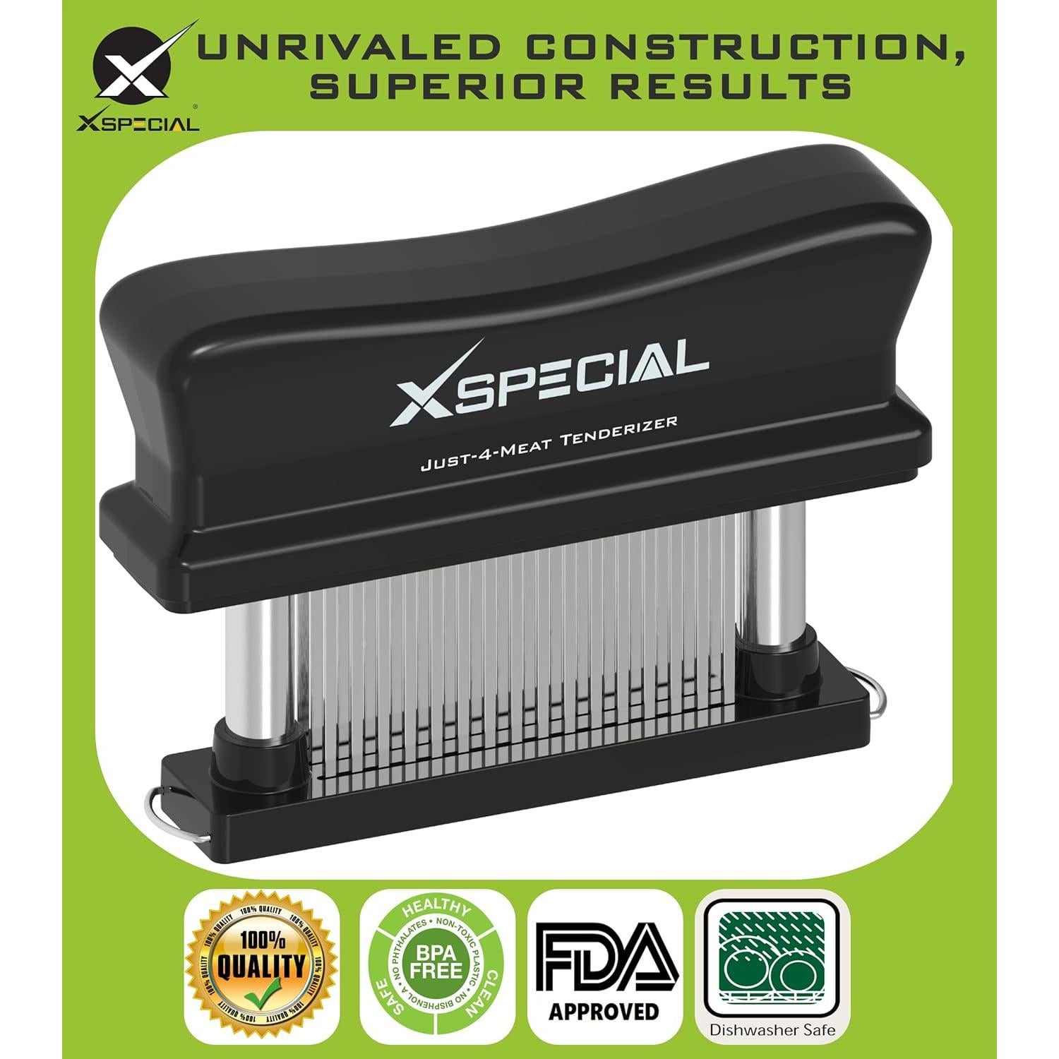 Aplanador de Carne 48 Cuchillas XSpecial Acero Inoxidable