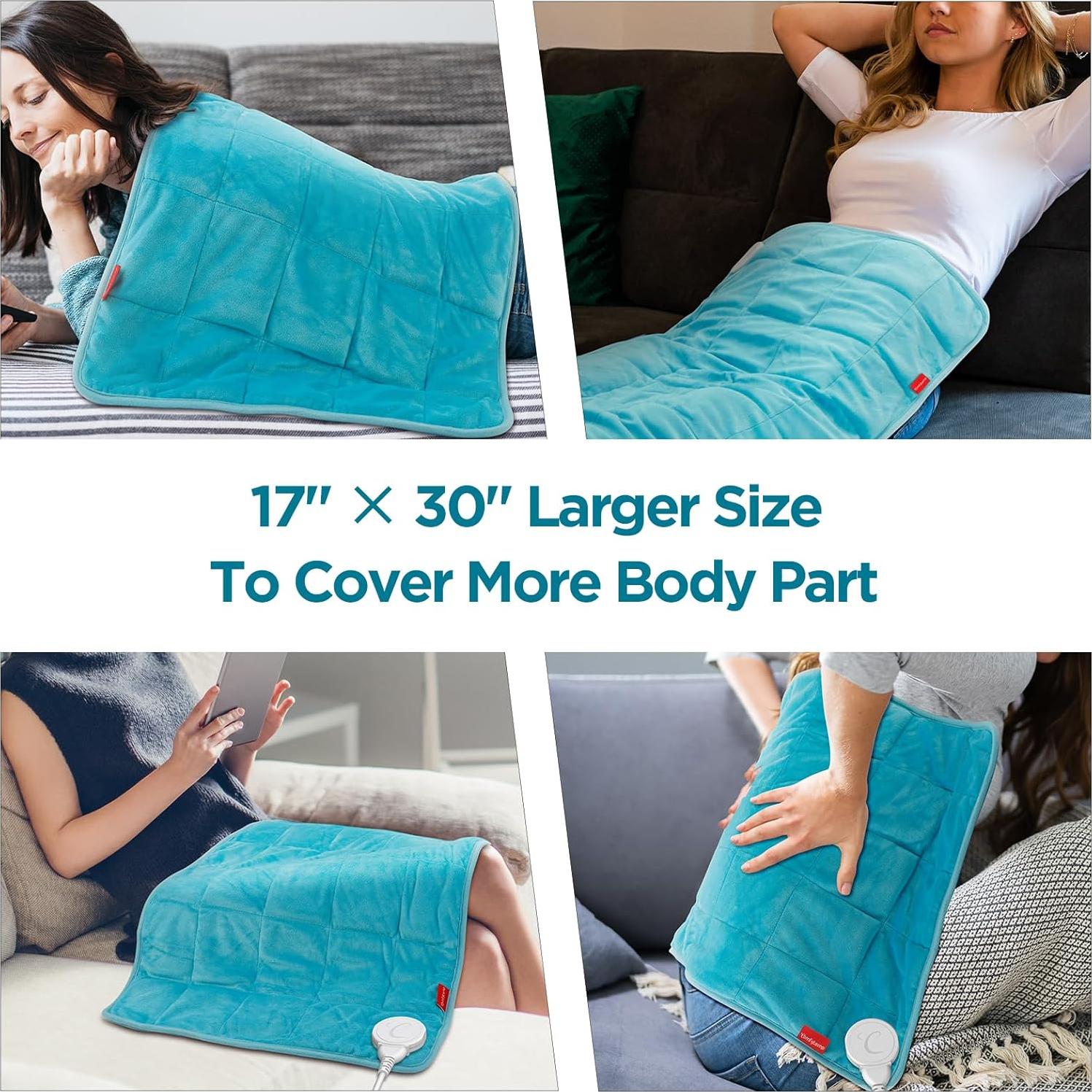 Almohadilla Térmica Eléctrica Comfytemp 43x76cm 1.68kg