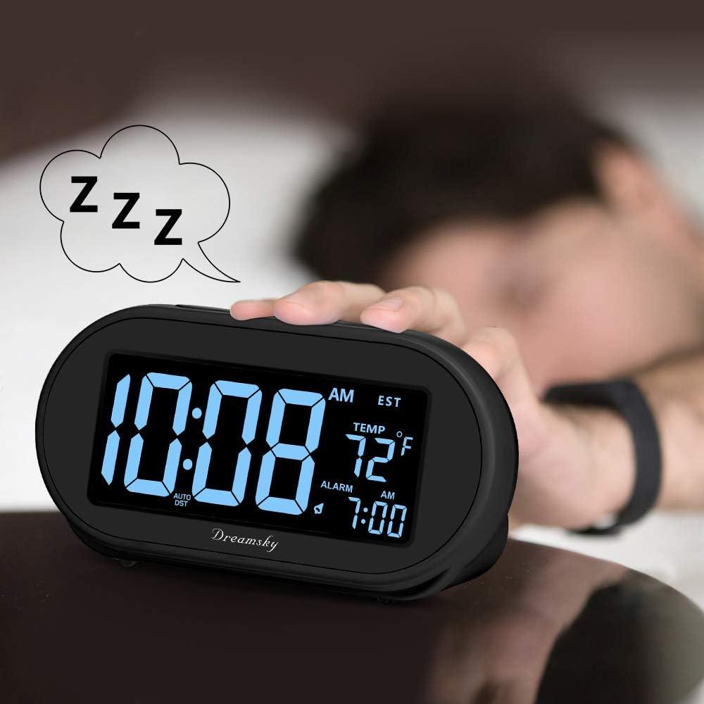 Reloj Despertador Digital DreamSky DS305 con USB y Dimmable