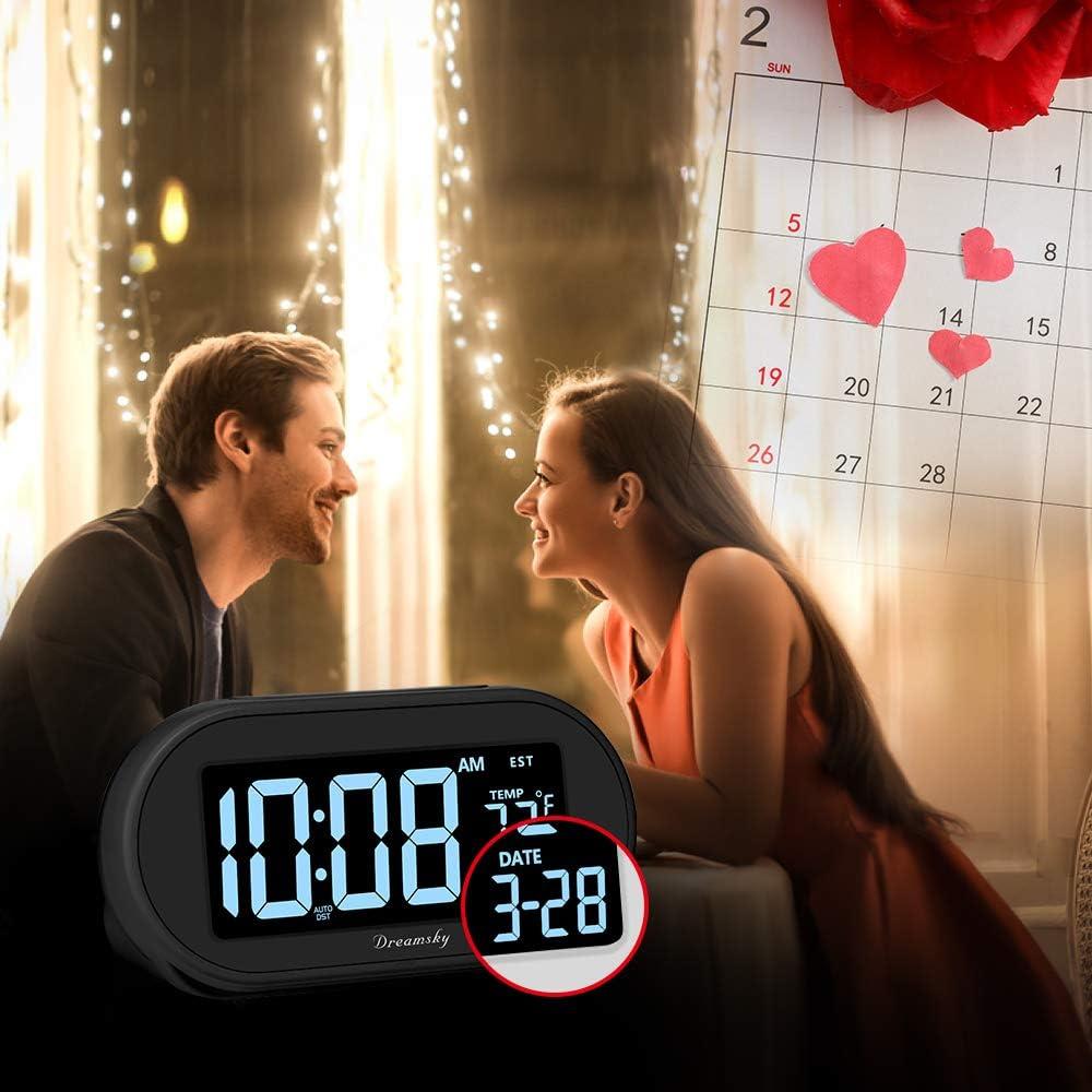 Reloj Despertador Digital DreamSky DS305 con USB y Dimmable