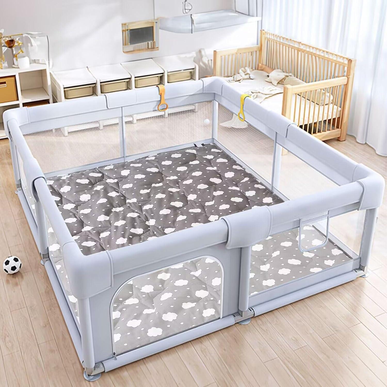 Alfombra de Juego NapCure Nube 127x127 cm Antideslizante