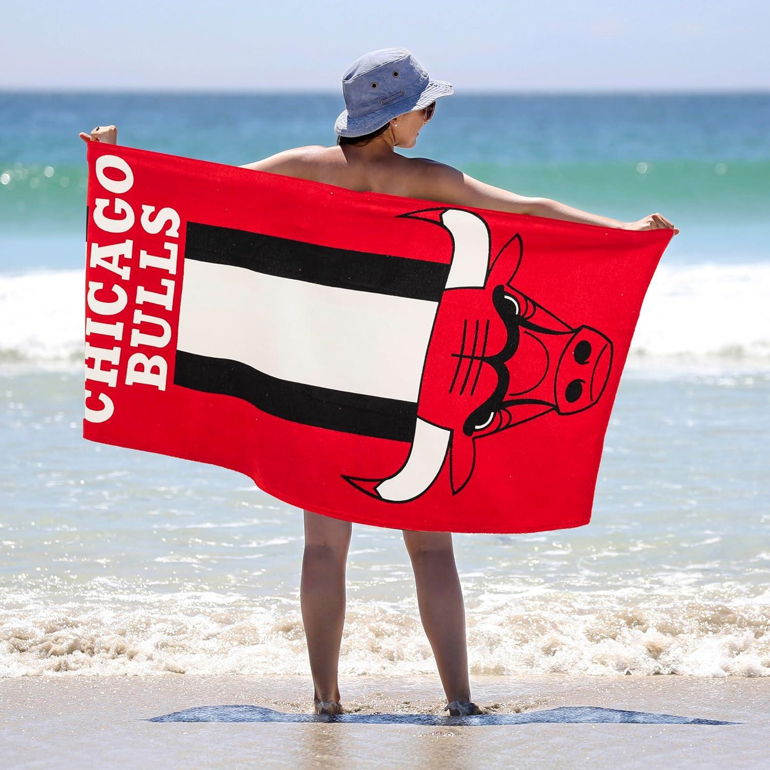 Toalla de Playa Unisex Chicago Bulls 76x152 cm Northwest