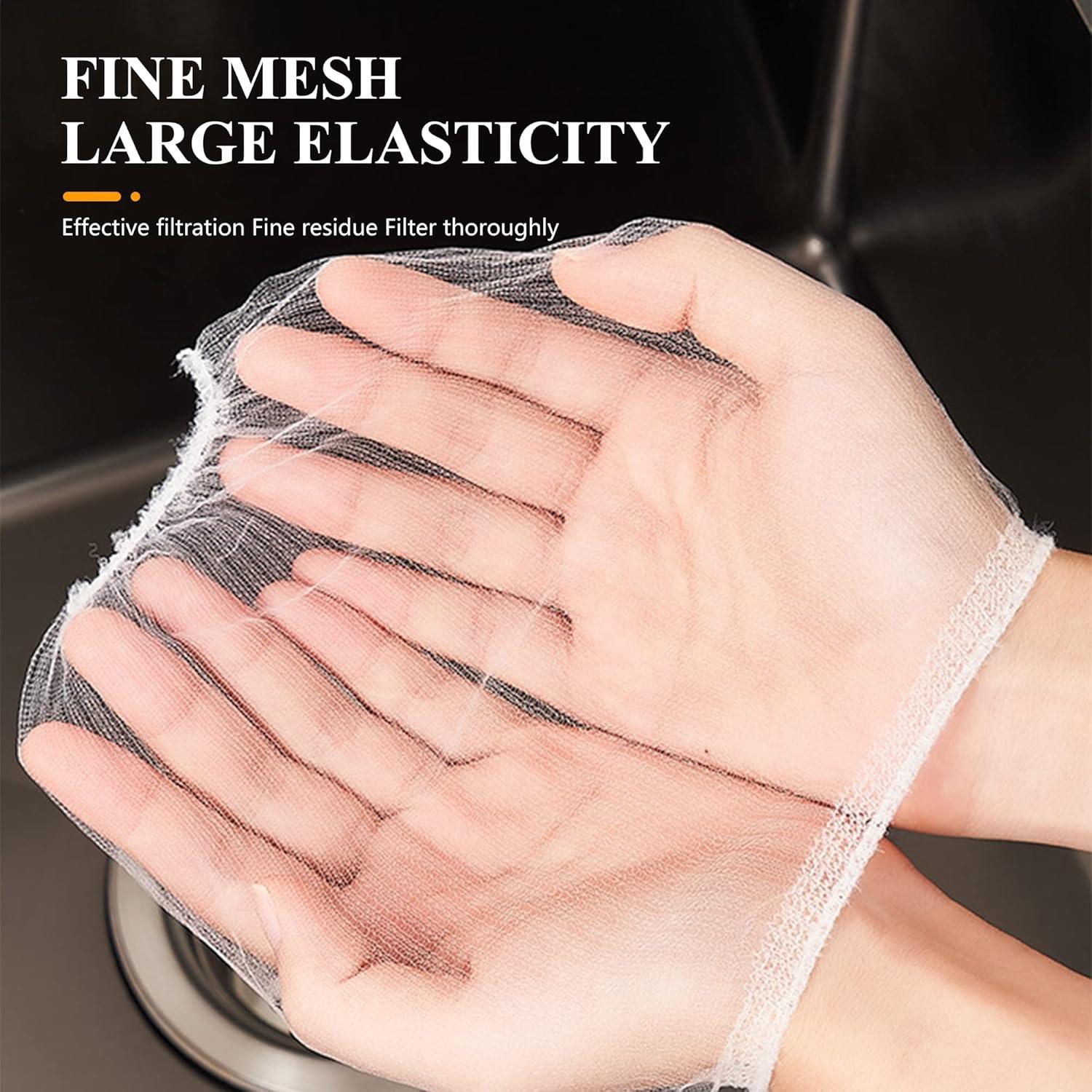 Bolsas de Malla Desechables para Colador de Fregadero SooGree - 200 Unidades