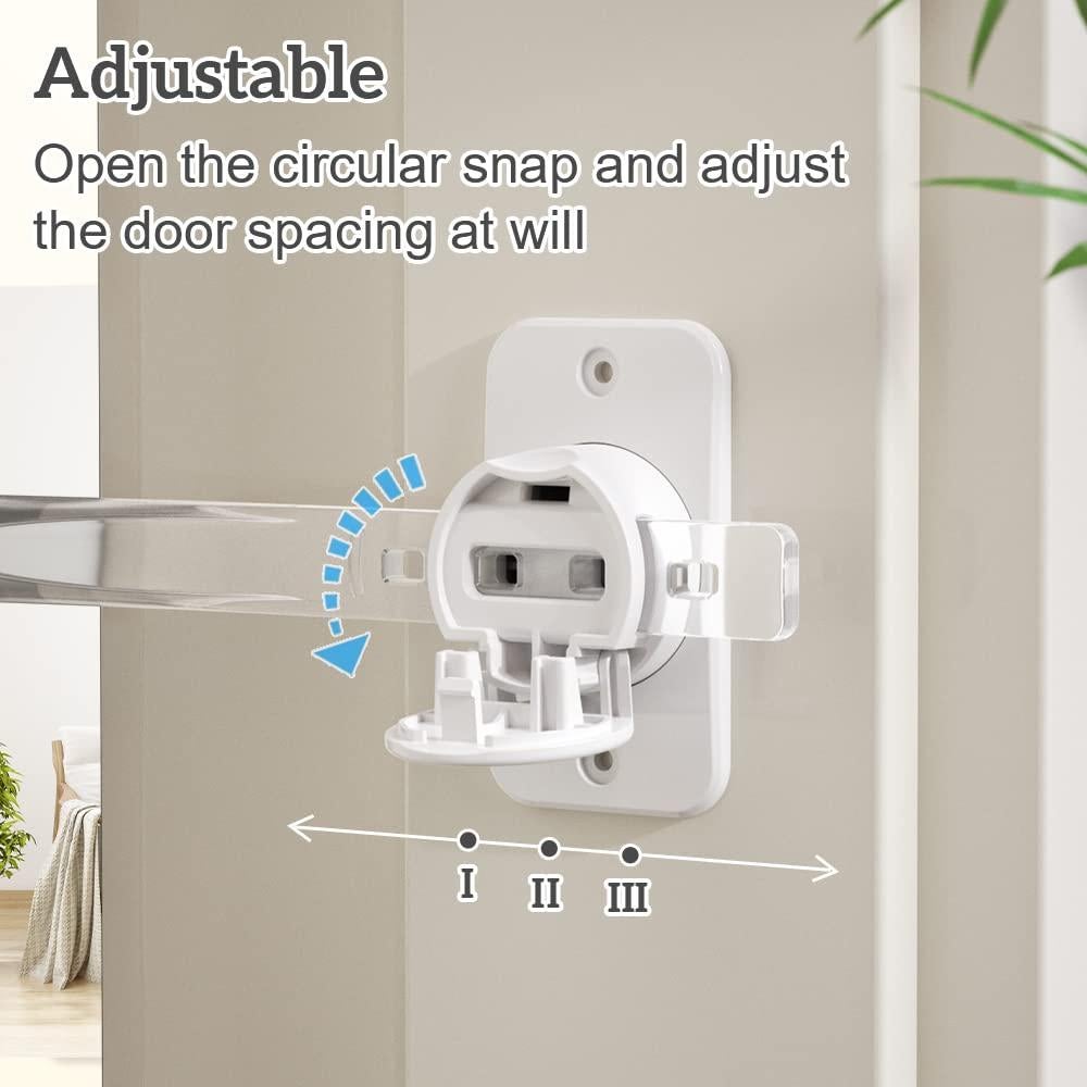 Guardián de Puerta EUDEMON Ajustable para Niños y Mascotas