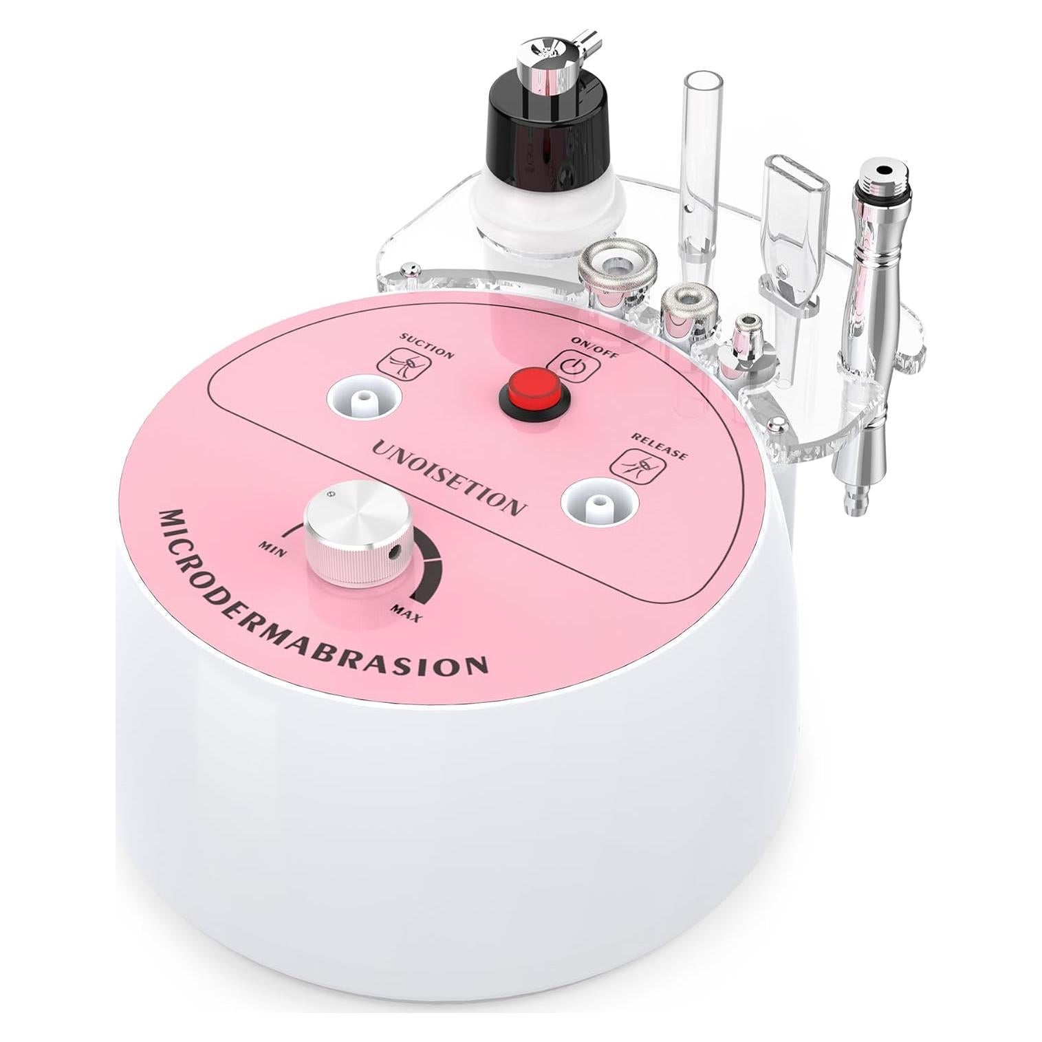 Máquina de Microdermoabrasión UNOISETION 3 en 1 Rosa