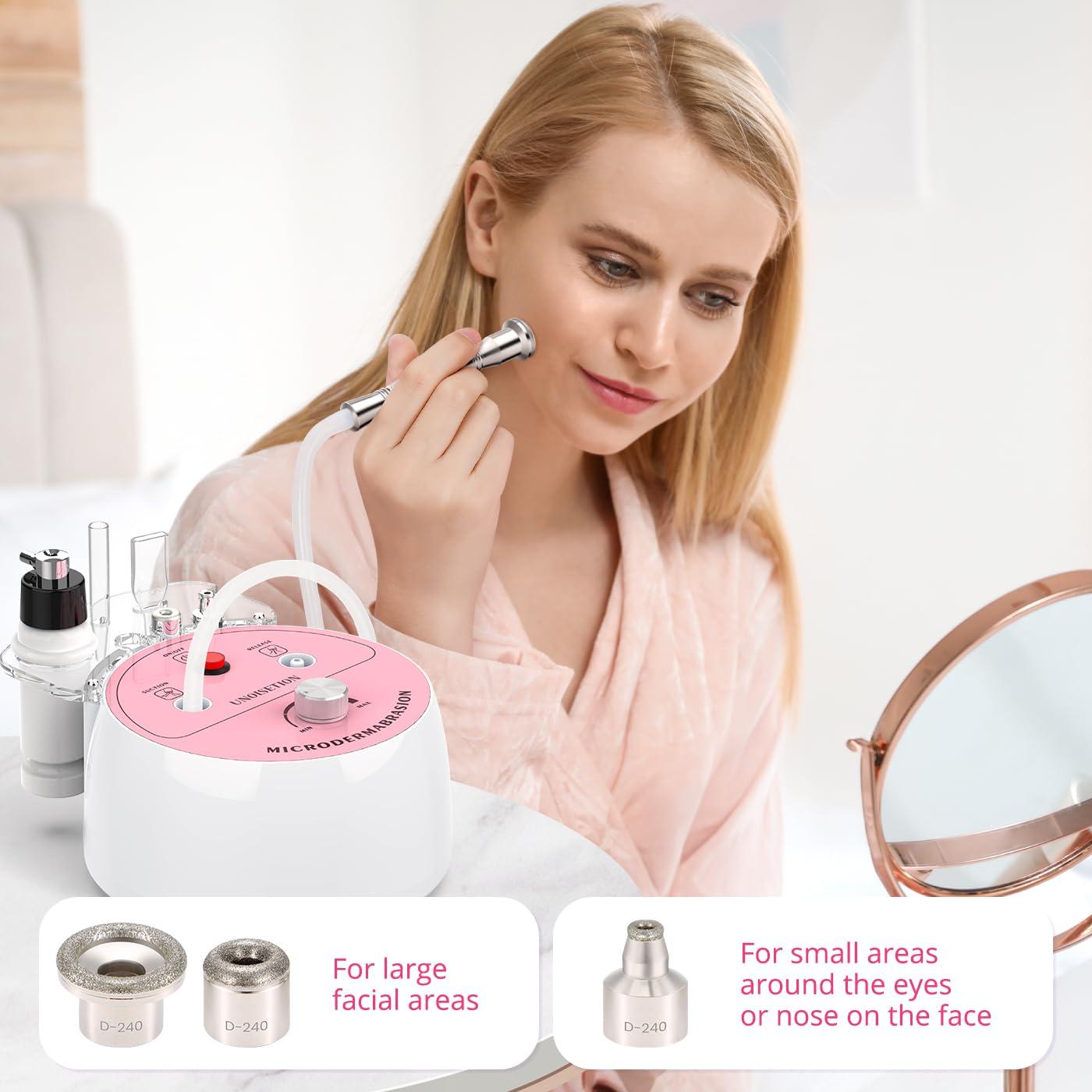 Máquina de Microdermoabrasión UNOISETION 3 en 1 Rosa