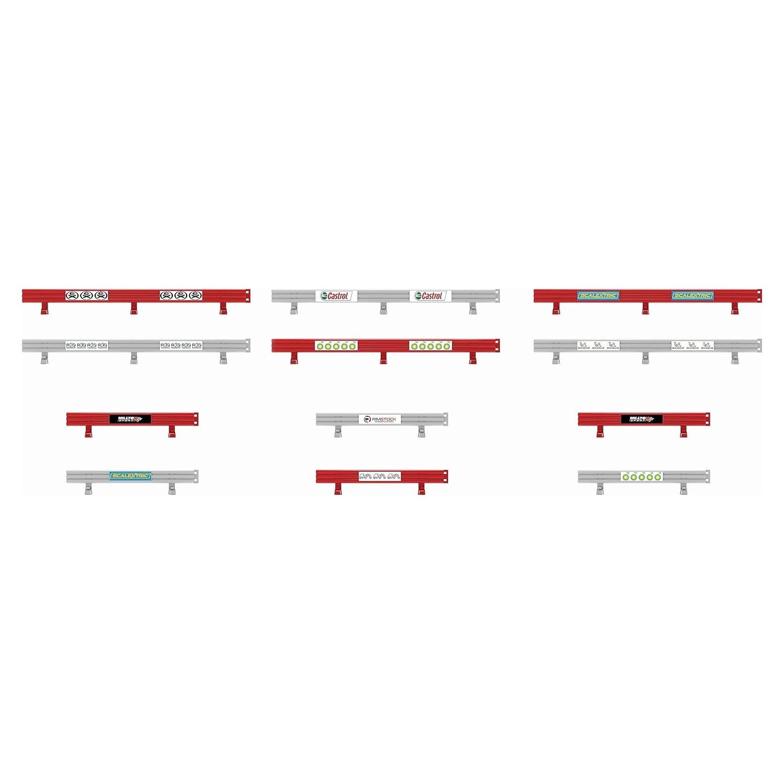 Barreras de Choque Scalextric C8191 con Stickers 1:32