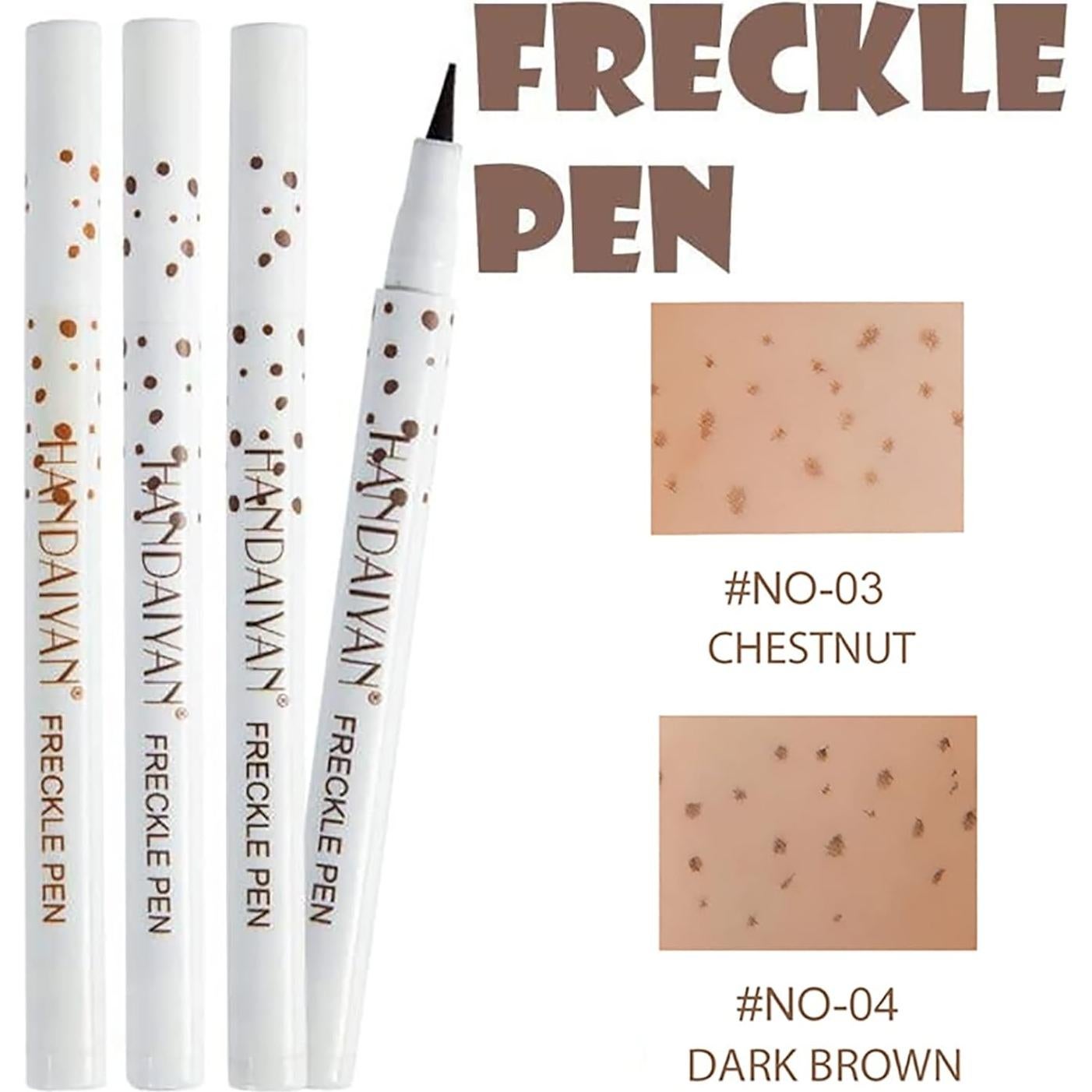 Bolígrafo de Pecas Hfpengzan 2 Colores Resistente al Agua