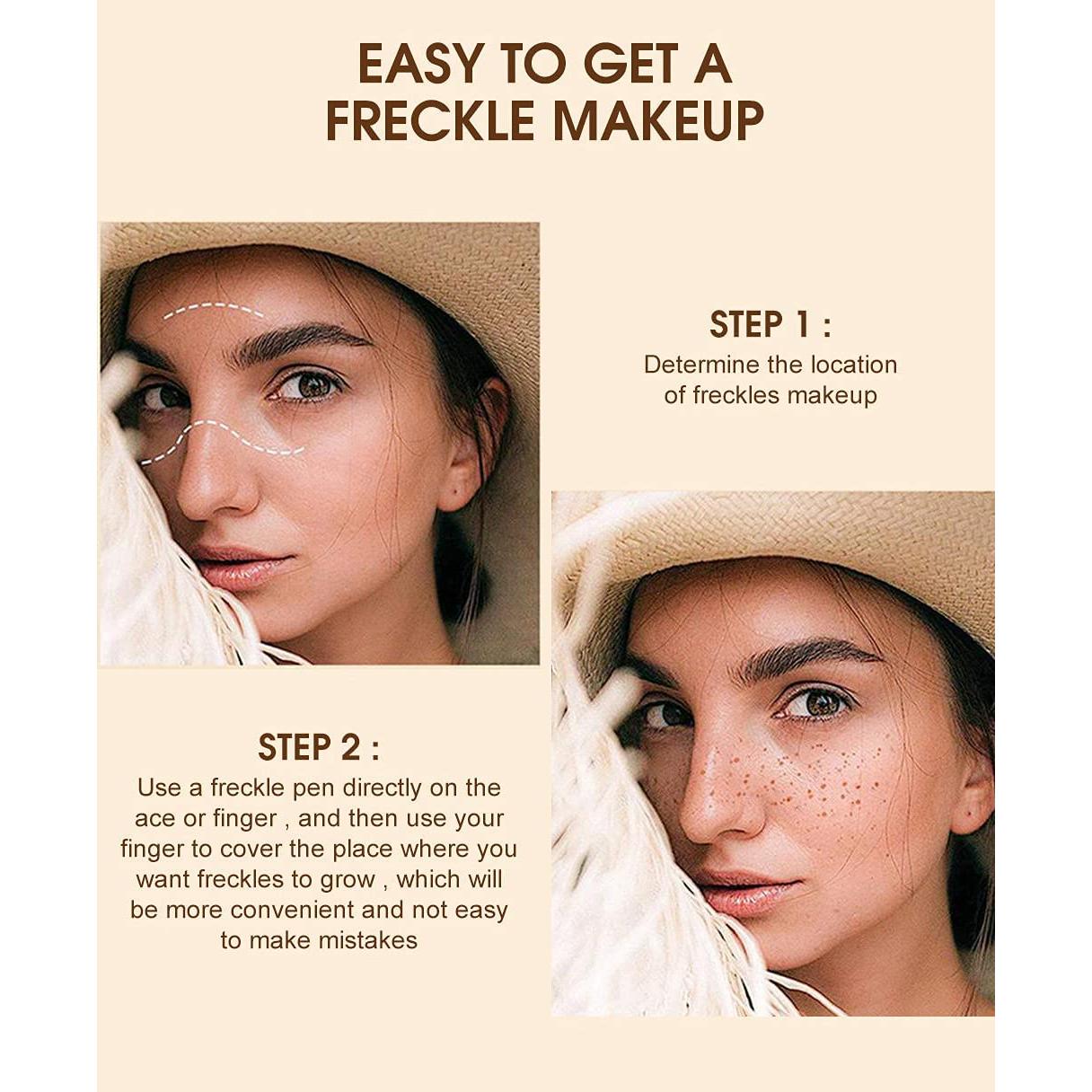 Bolígrafo de Pecas Hfpengzan 2 Colores Resistente al Agua