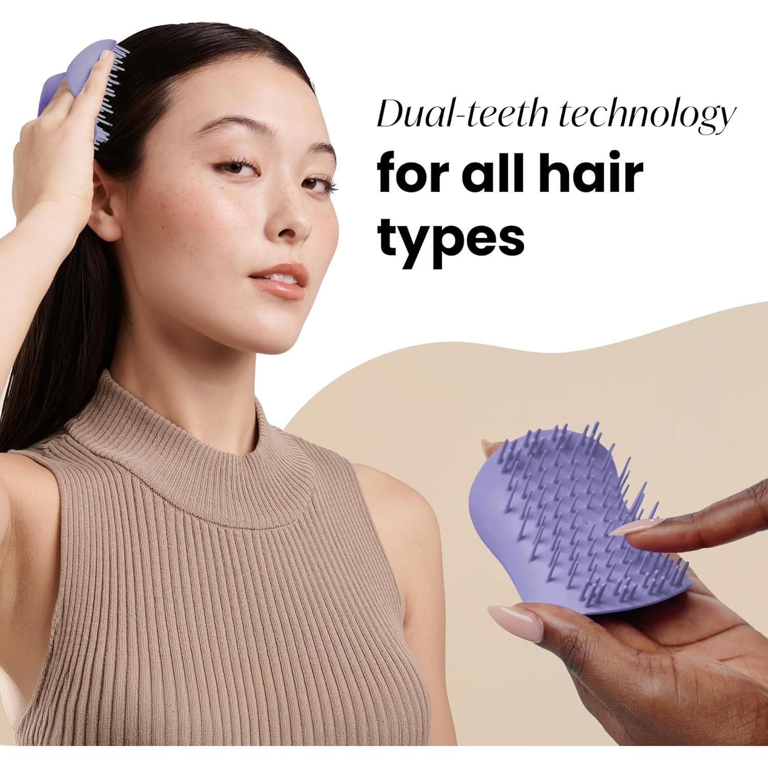 Cepillo Exfoliador Tangle Teezer Lavanda para Cuero Cabelludo