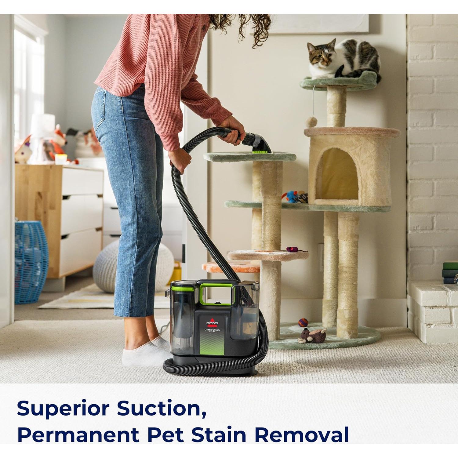 Limpiador Portátil de Alfombras BISSELL Little Green Max Pet