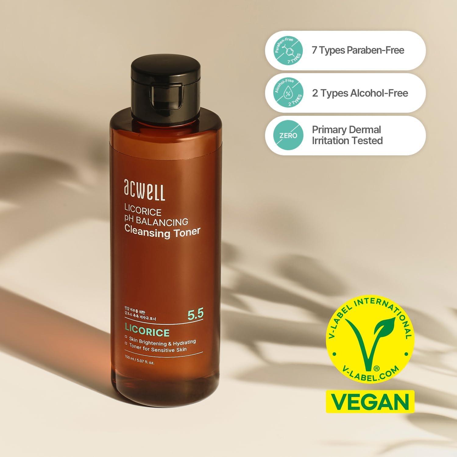 Tónico Facial Acwell 150 ml - Equilibrante pH 5.5 Sin Alcohol