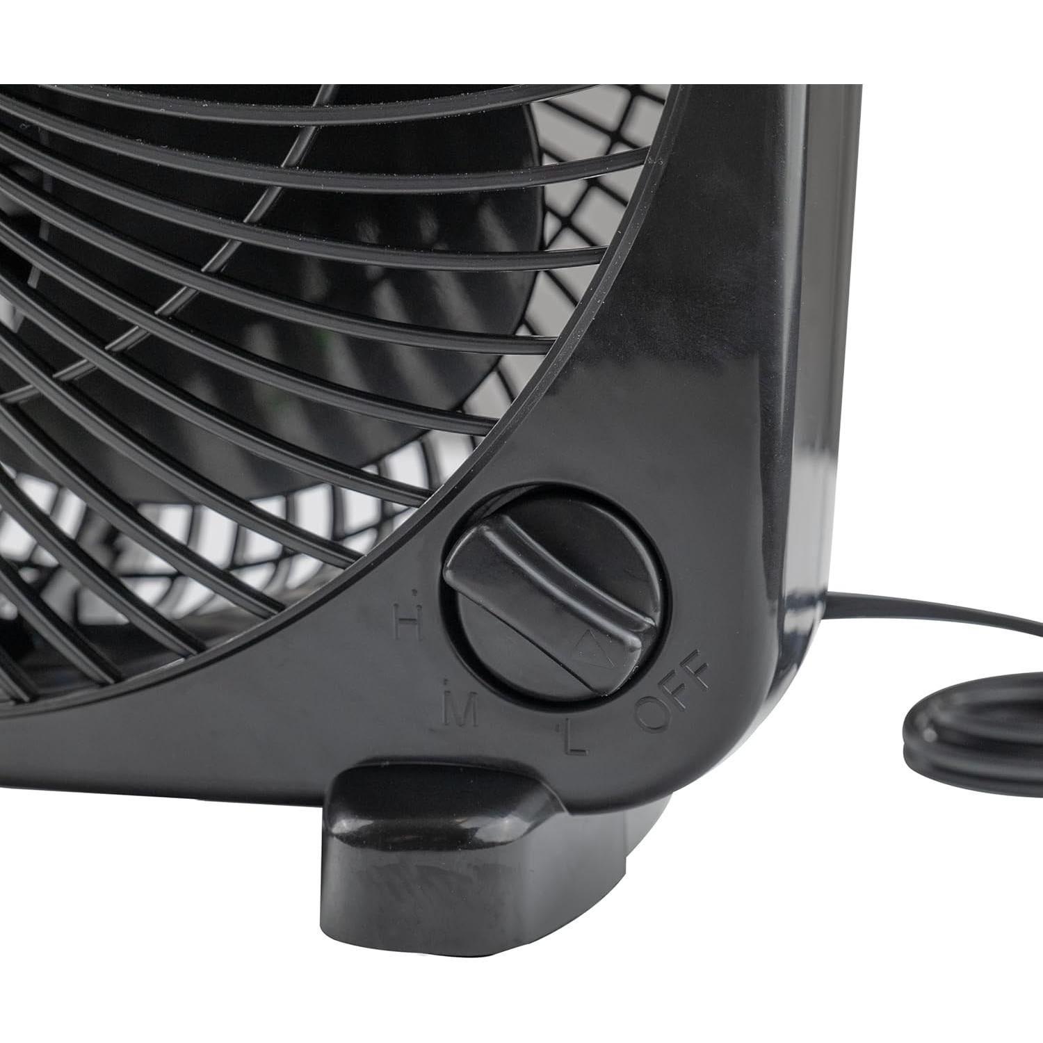 Ventilador de Mesa Comfort Zone 9" Silencioso 3 Velocidades