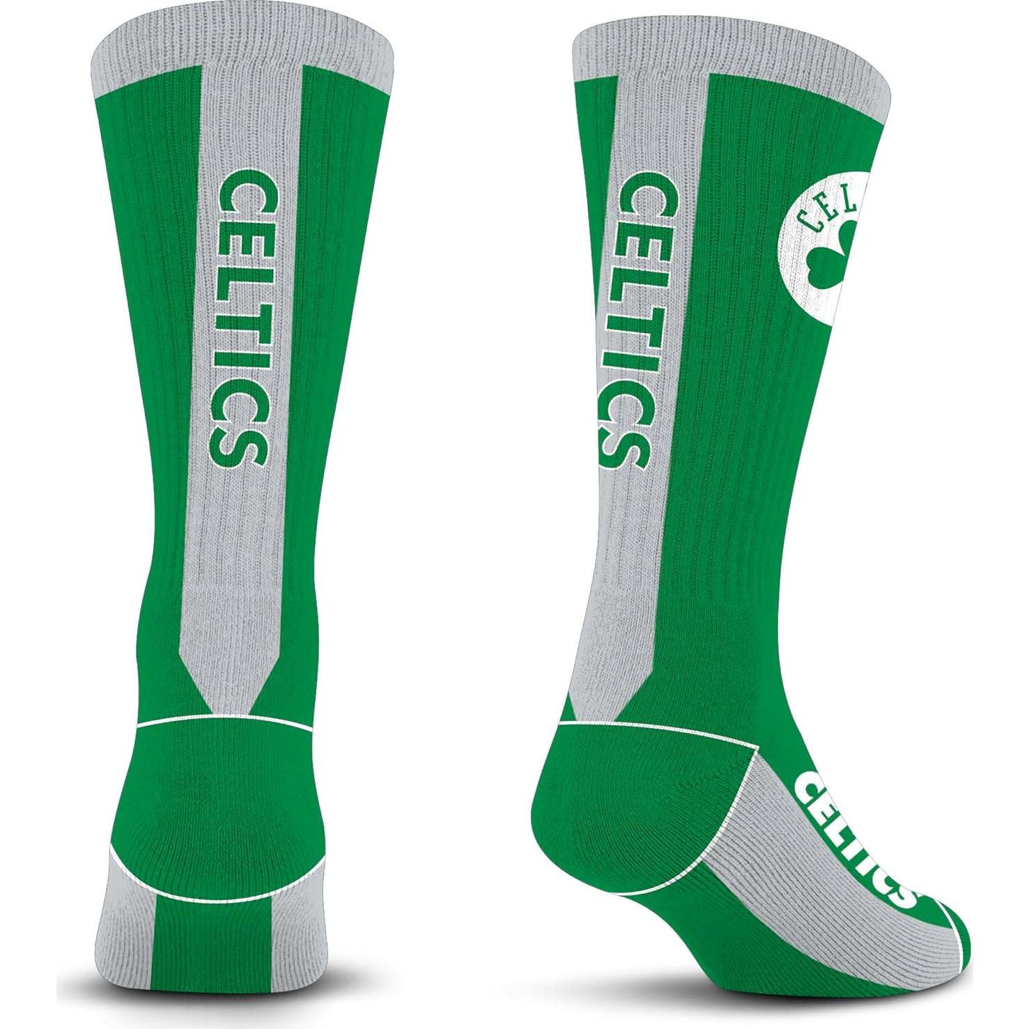 Calcetines Crew NBA Boston Celtics For Bare Feet Talla Grande