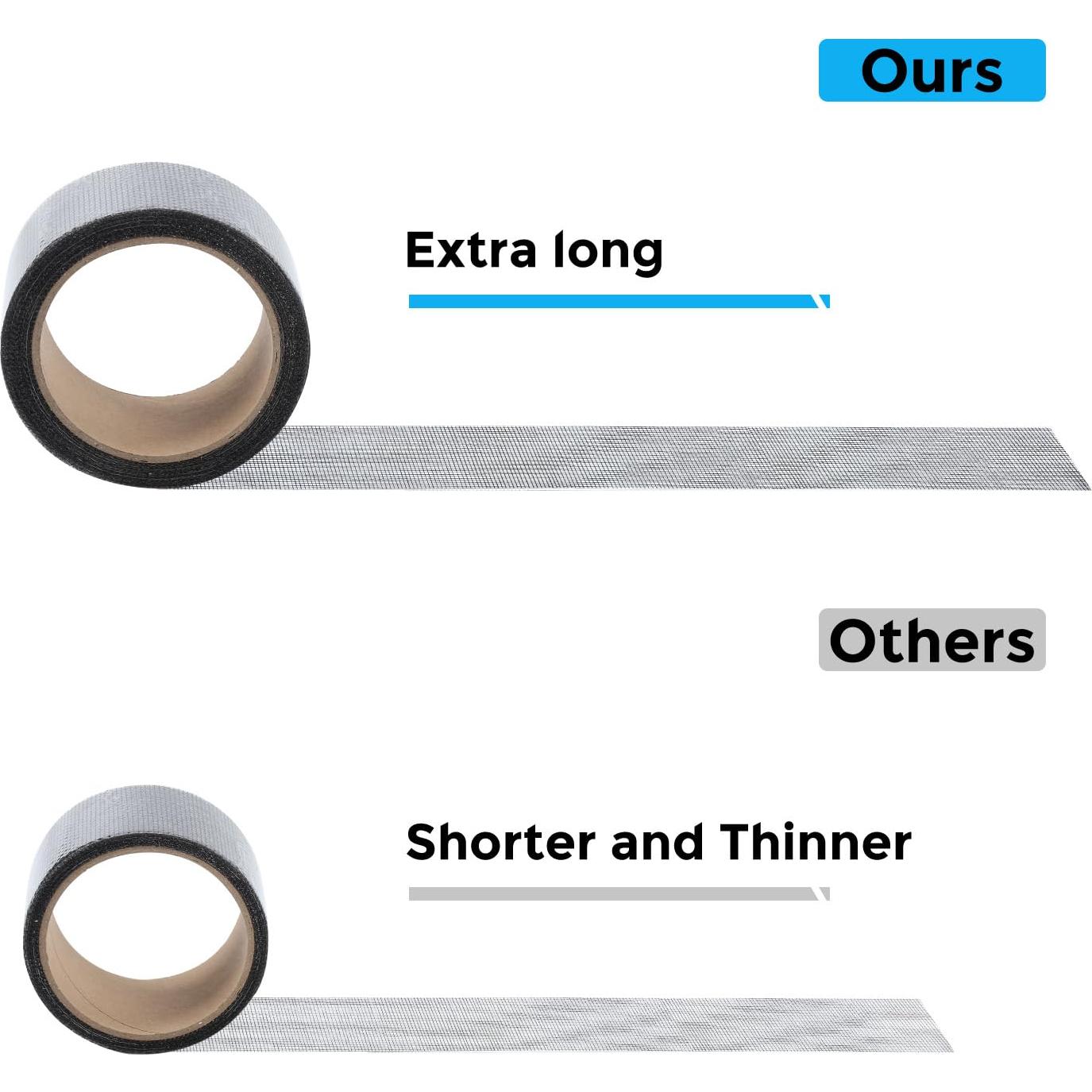 Cinta de Reparación de Pantalla Secopad 5 cm x 4.57 m Negra