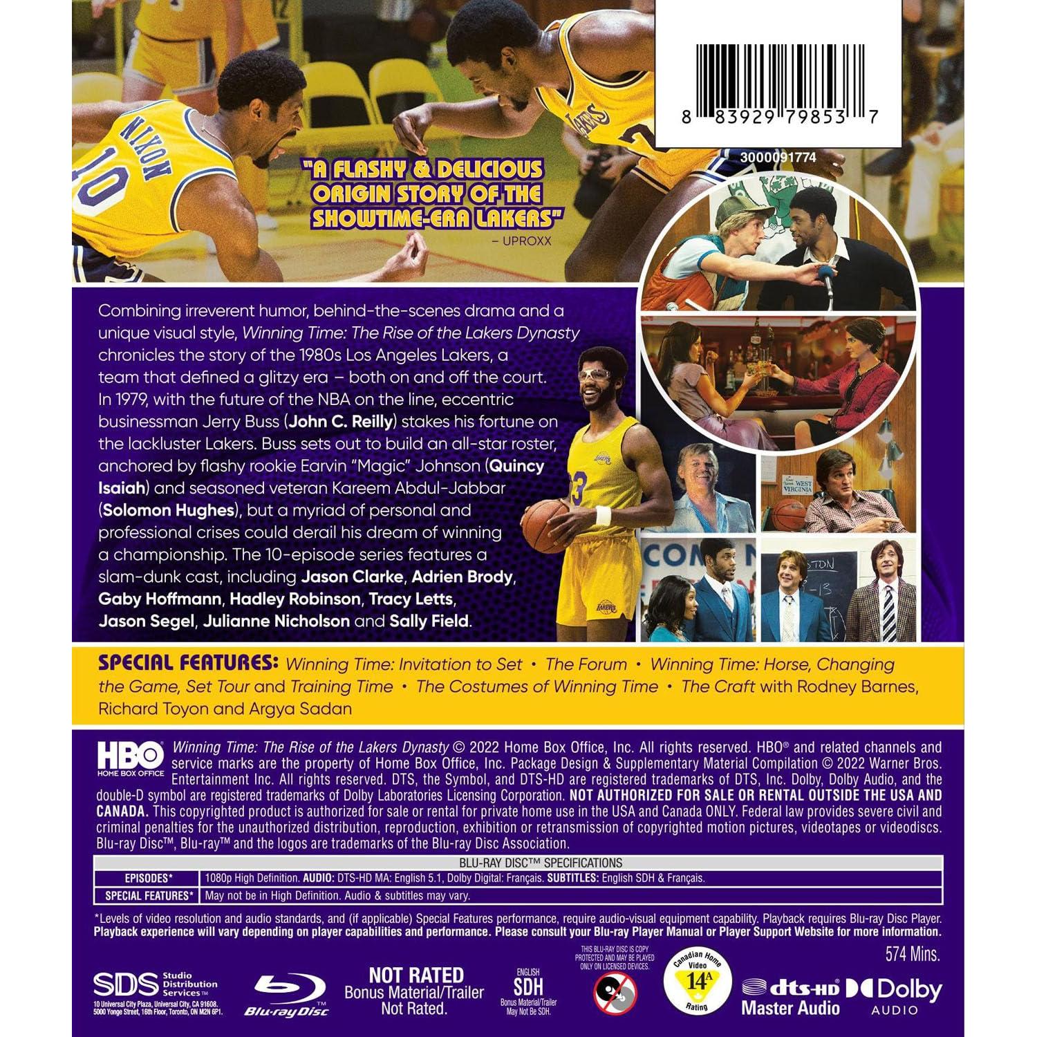 Winning Time: Lakers Temporada 1 Blu-ray 3 Discos